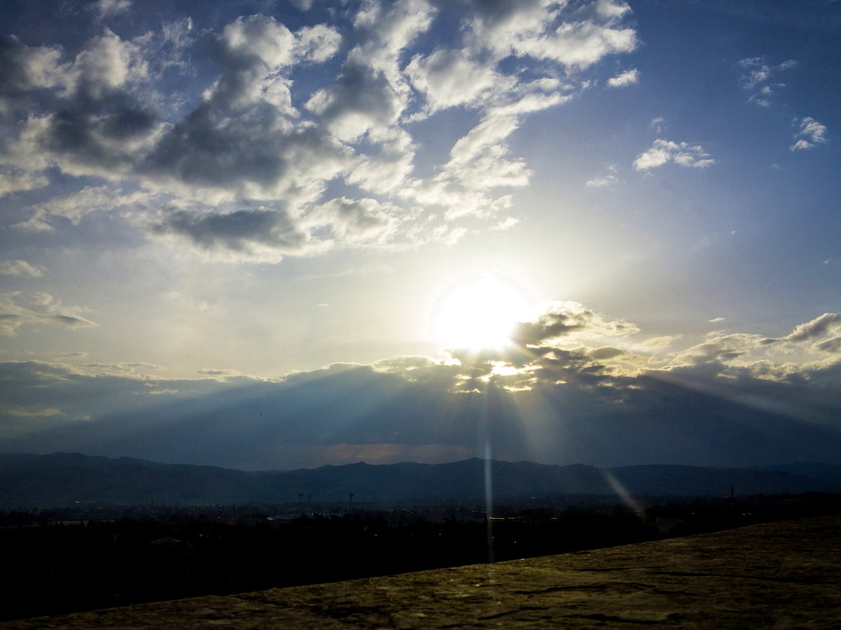 It is now evening .....