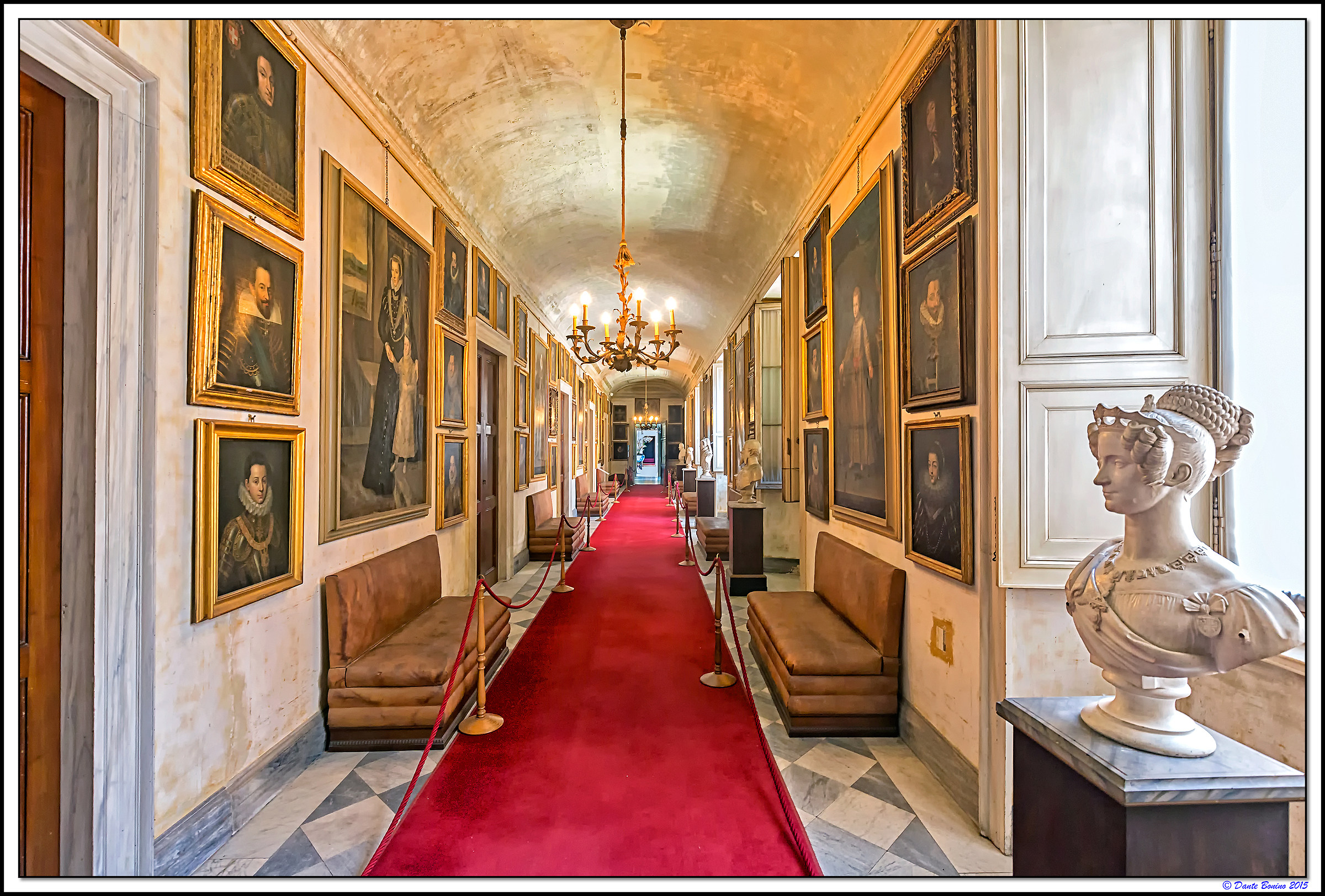 The Castle of Racconigi: The Gallery of Portraits