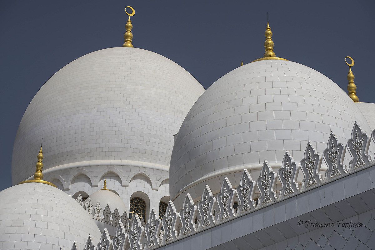 Domes of Sheikh Zayed Grand Mosque