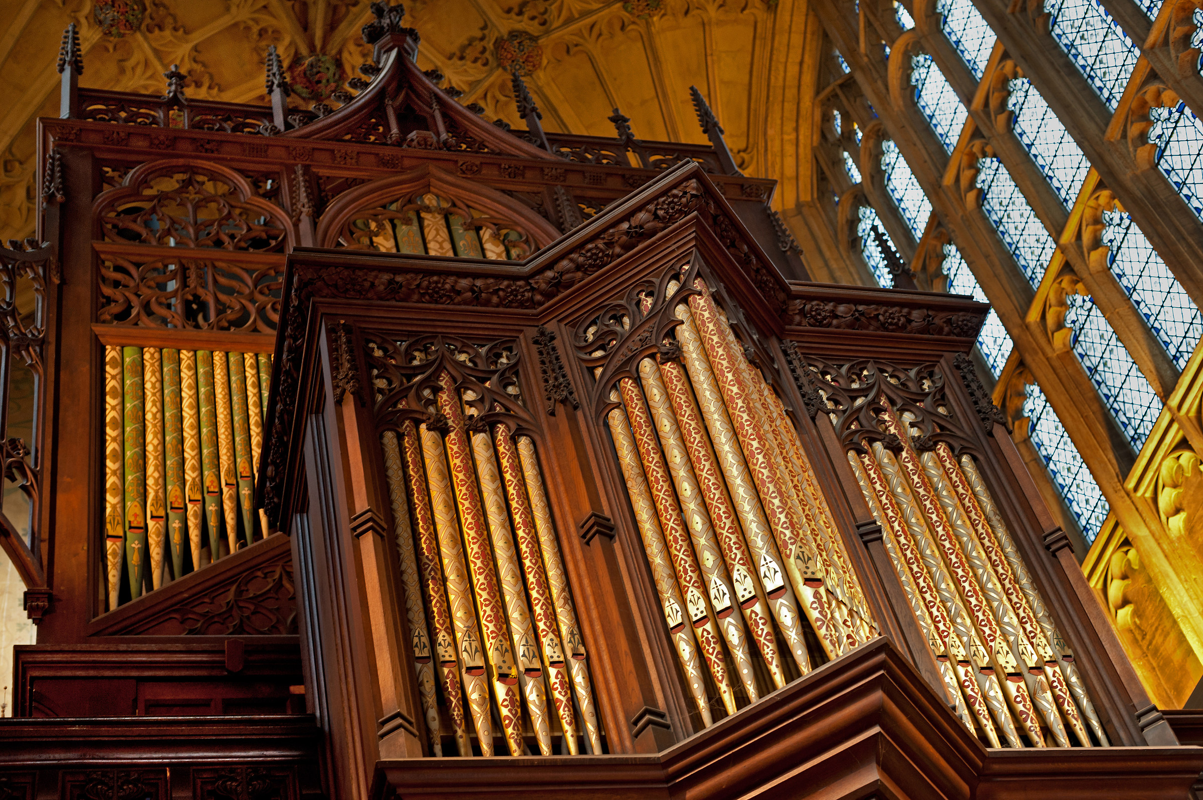 Organ - Sherborne Abbey