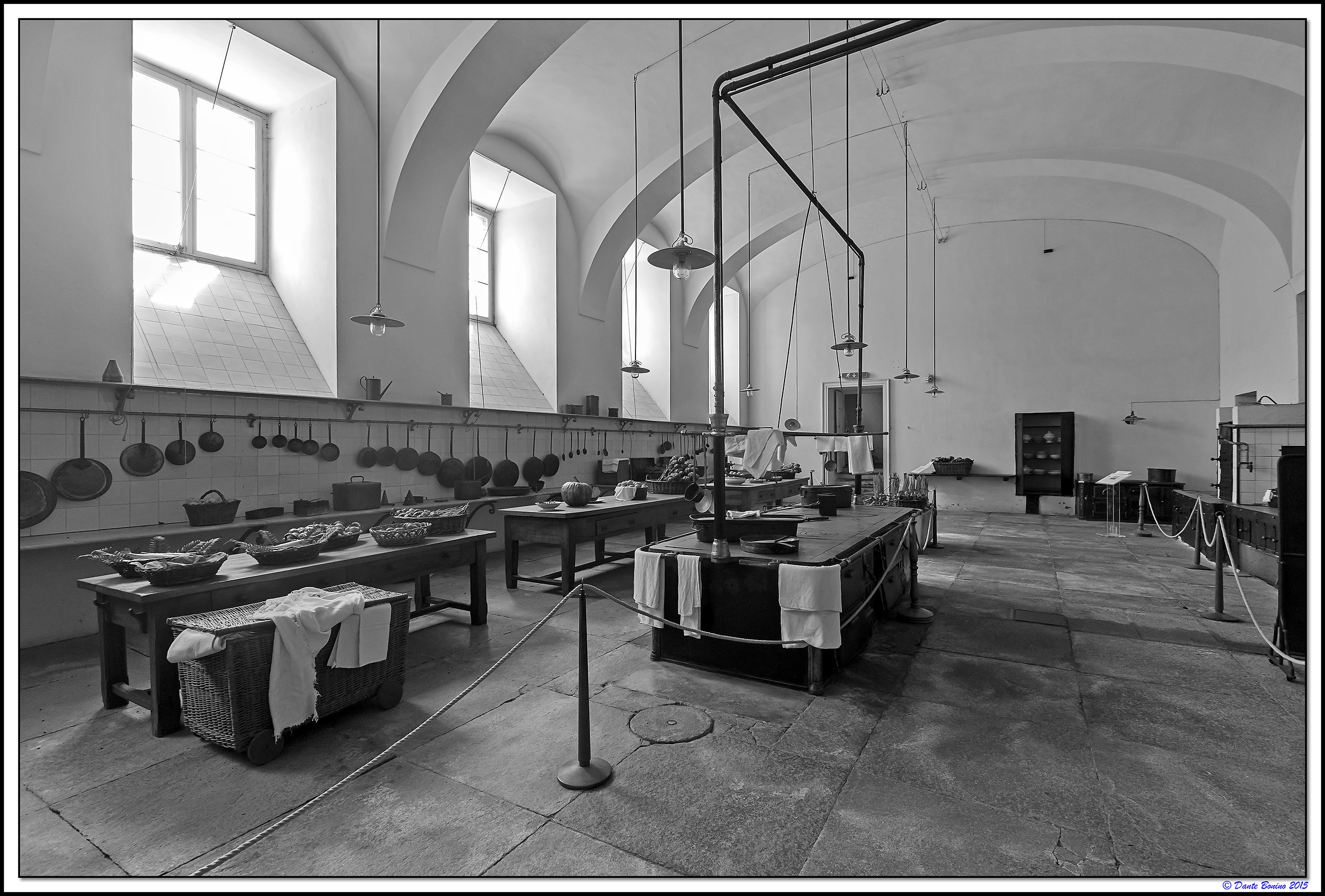 Racconigi Castle: The kitchens nineteenth