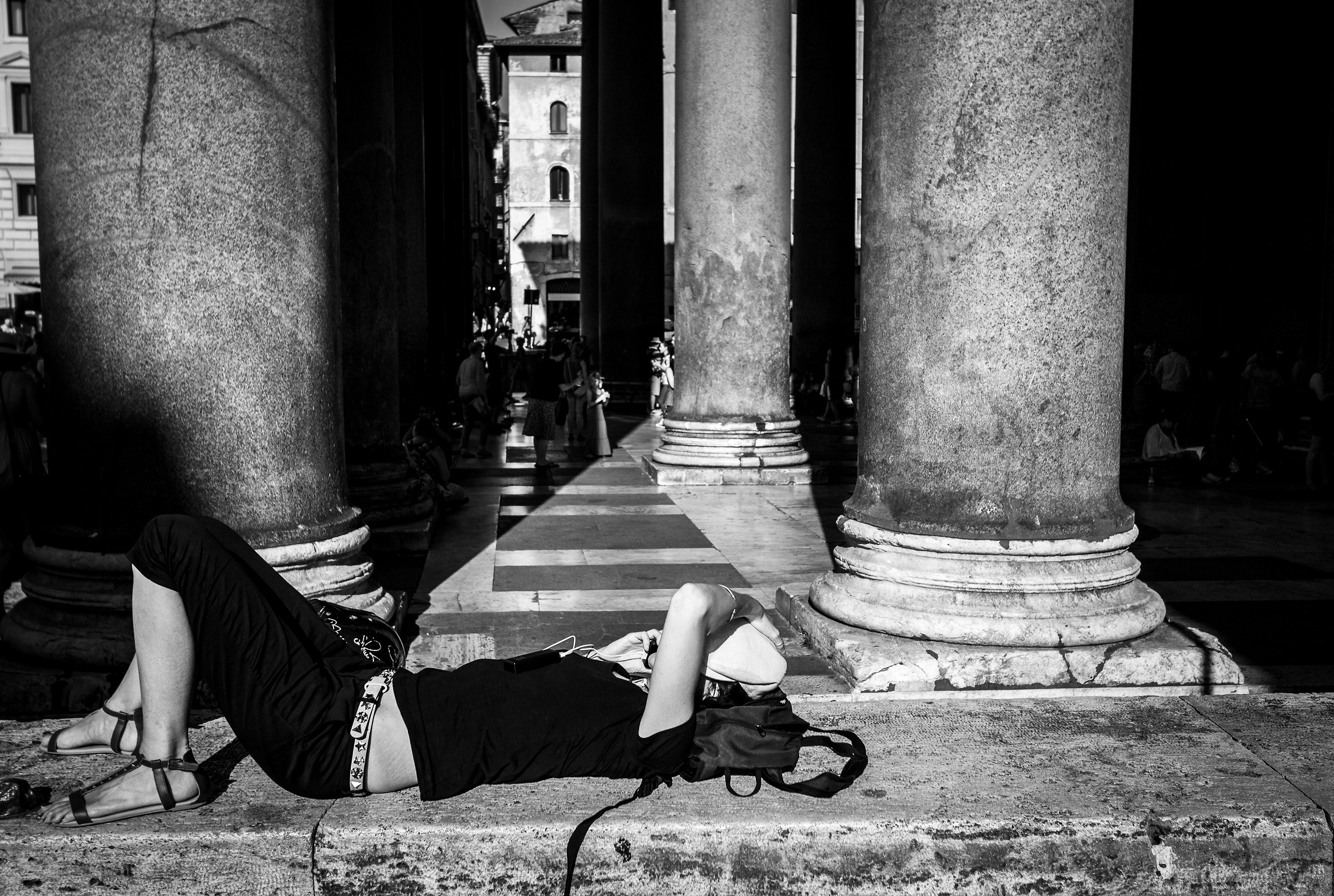 break at pantheon