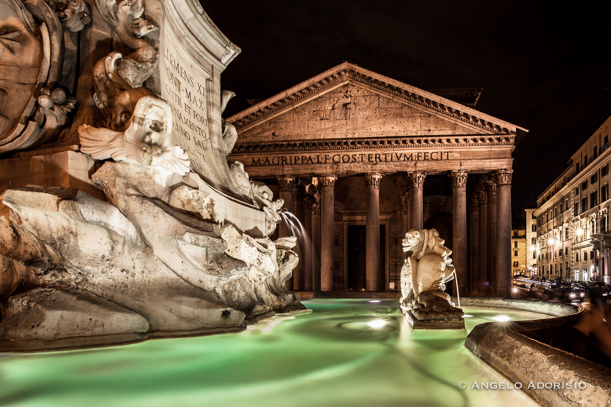 Pantheon - Fontana di piazza della Rotonda