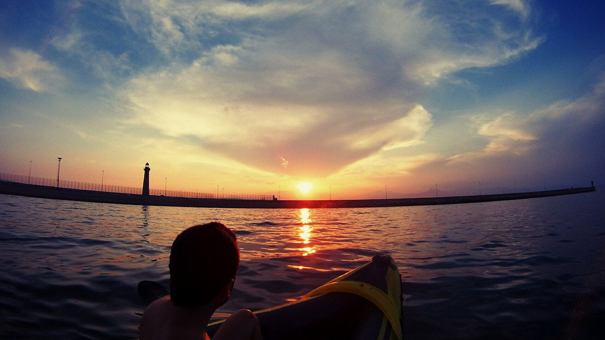 Enjoying this amazing moment ...