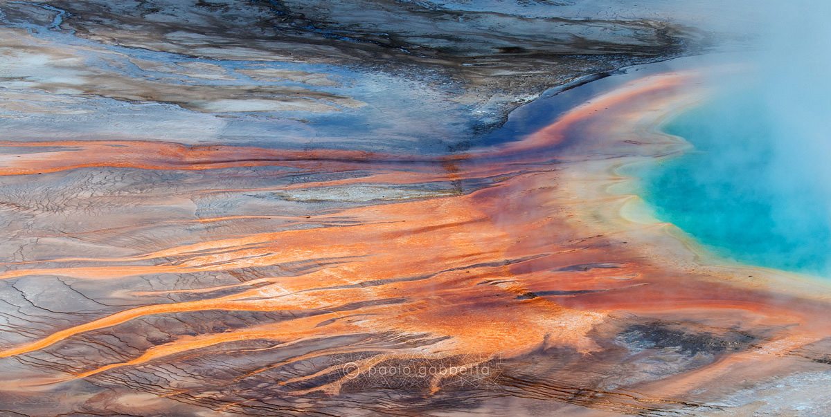 Grand Prismatic Spring (particolare)