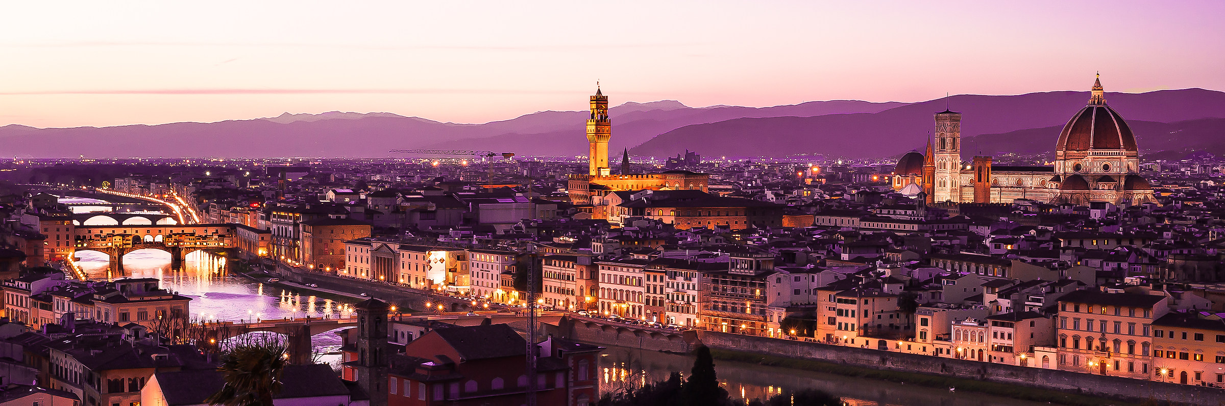 One evening in Florence