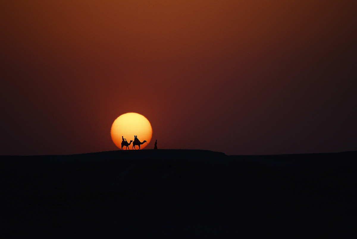 Passaggio nel sole che muore