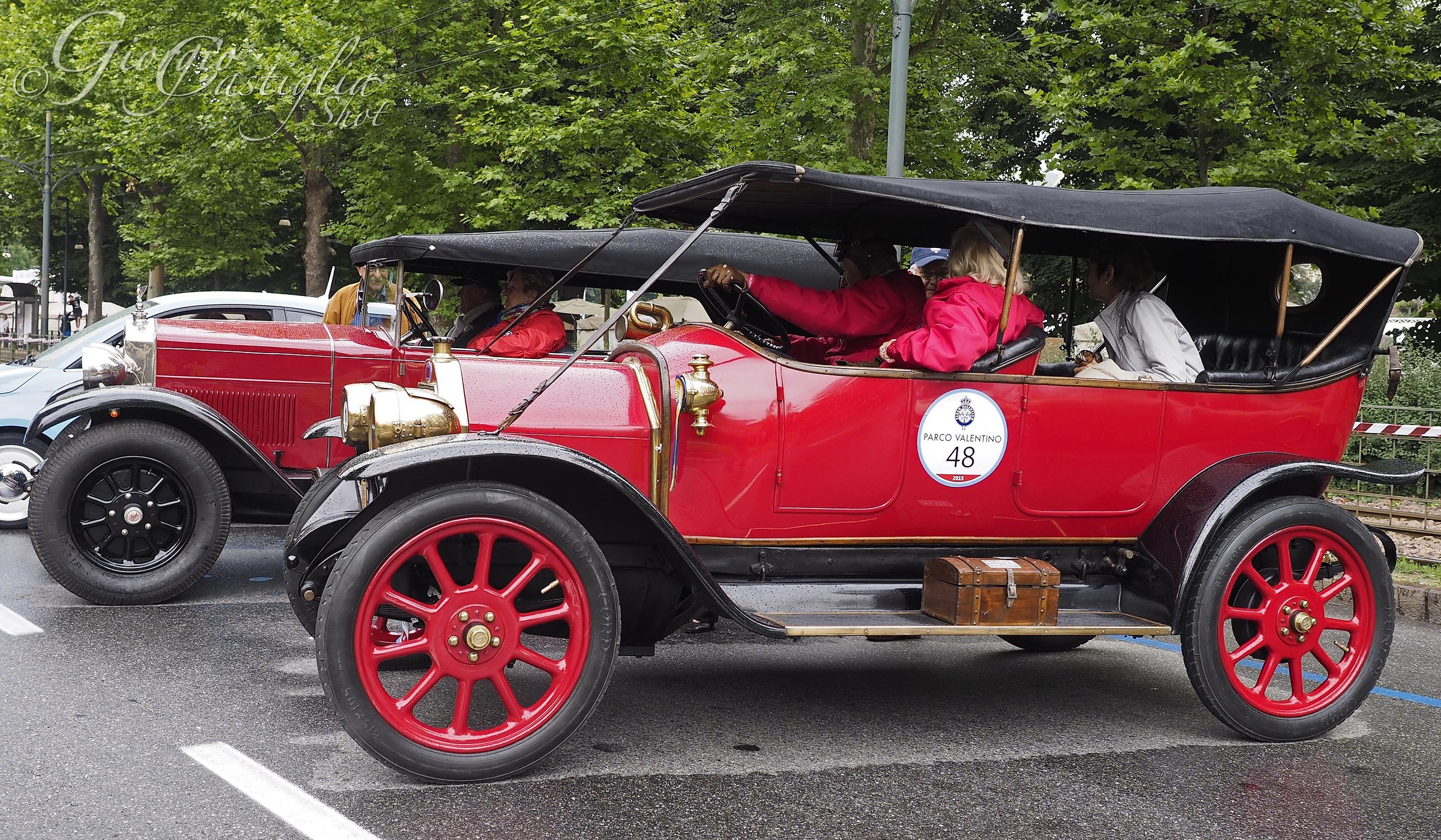 Turin Motor Show 2015 (parade vintage cars)