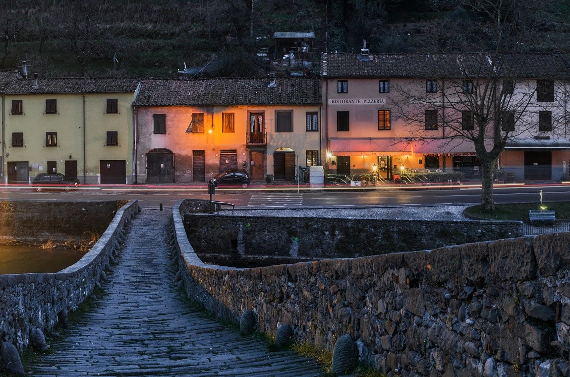 view from Devil's Bridge - Borgo a Mozzano