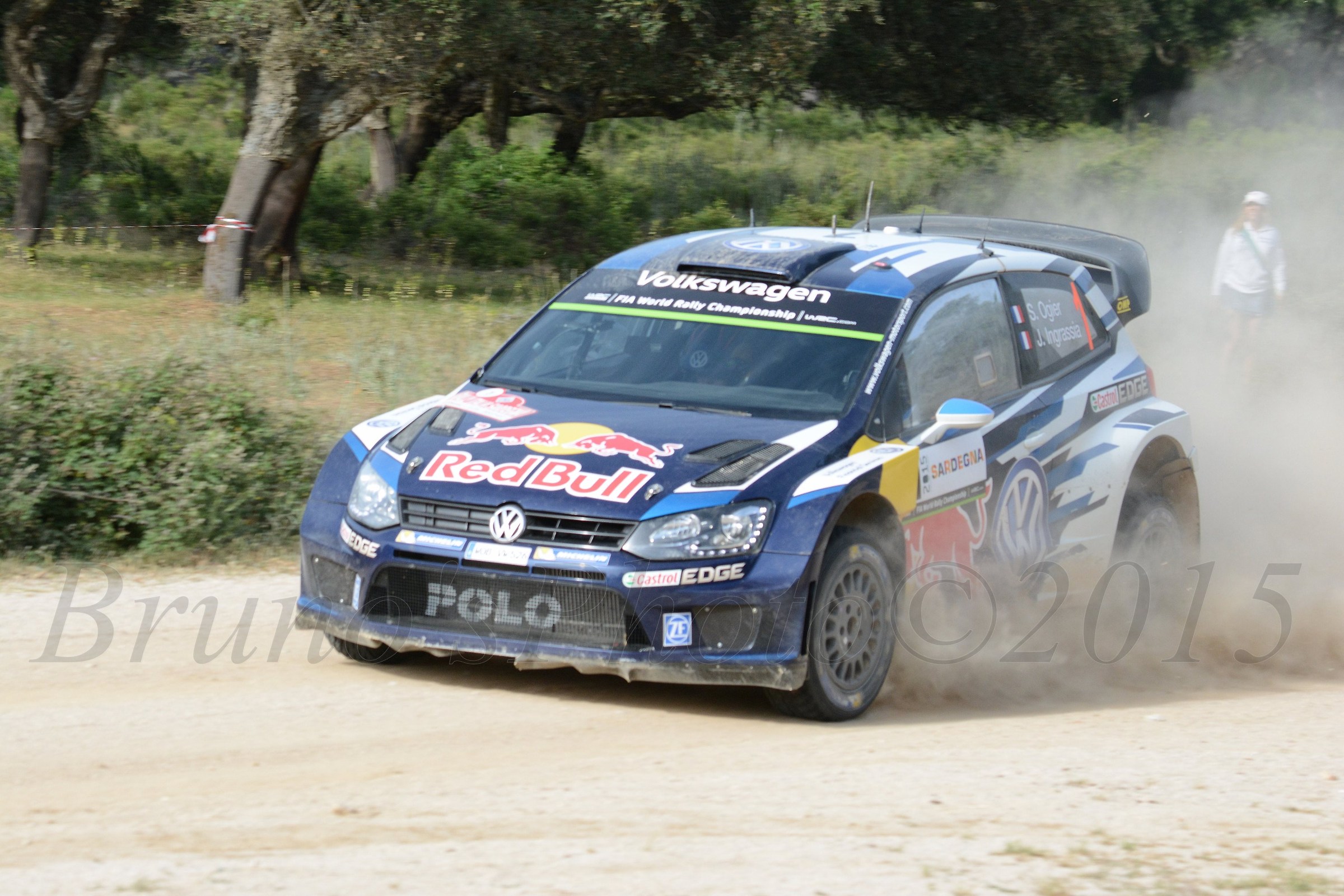 Ogier - Ingrassia Winners 2015 WRC Sardinia