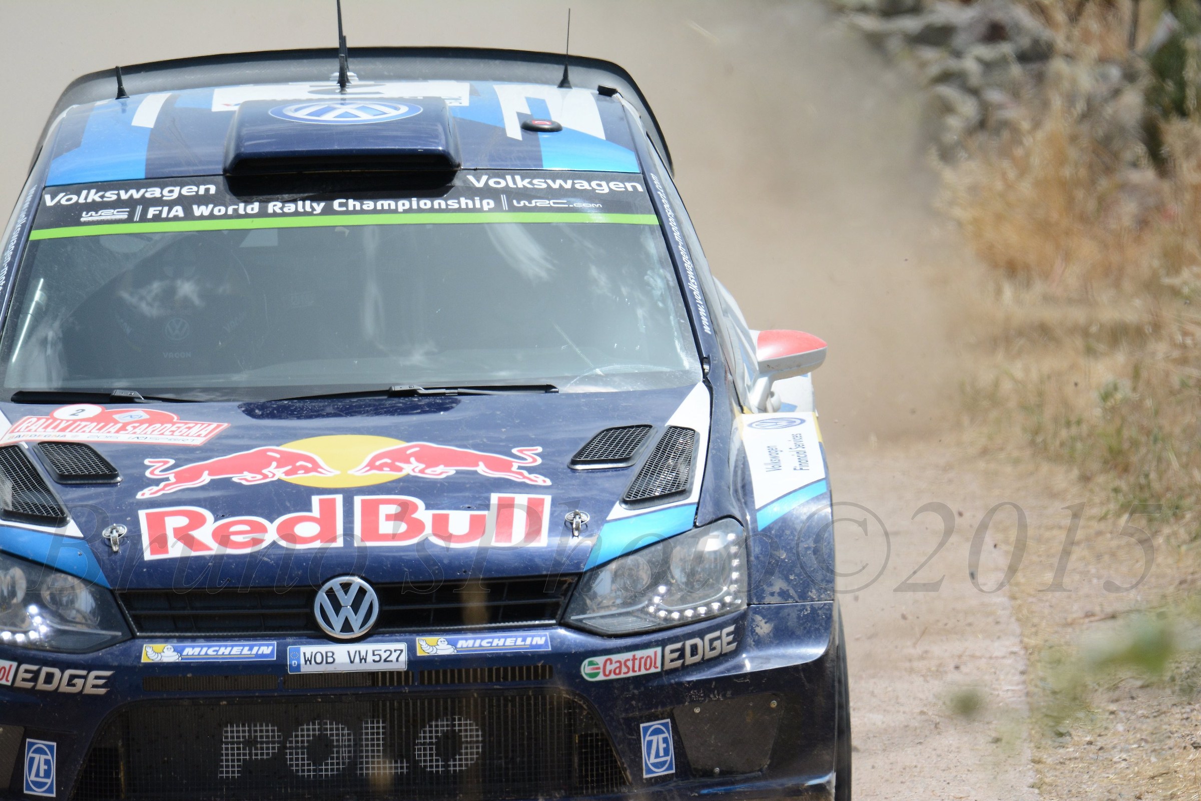 Latvala - Anttila protagonists WRC 2015 Sardinia