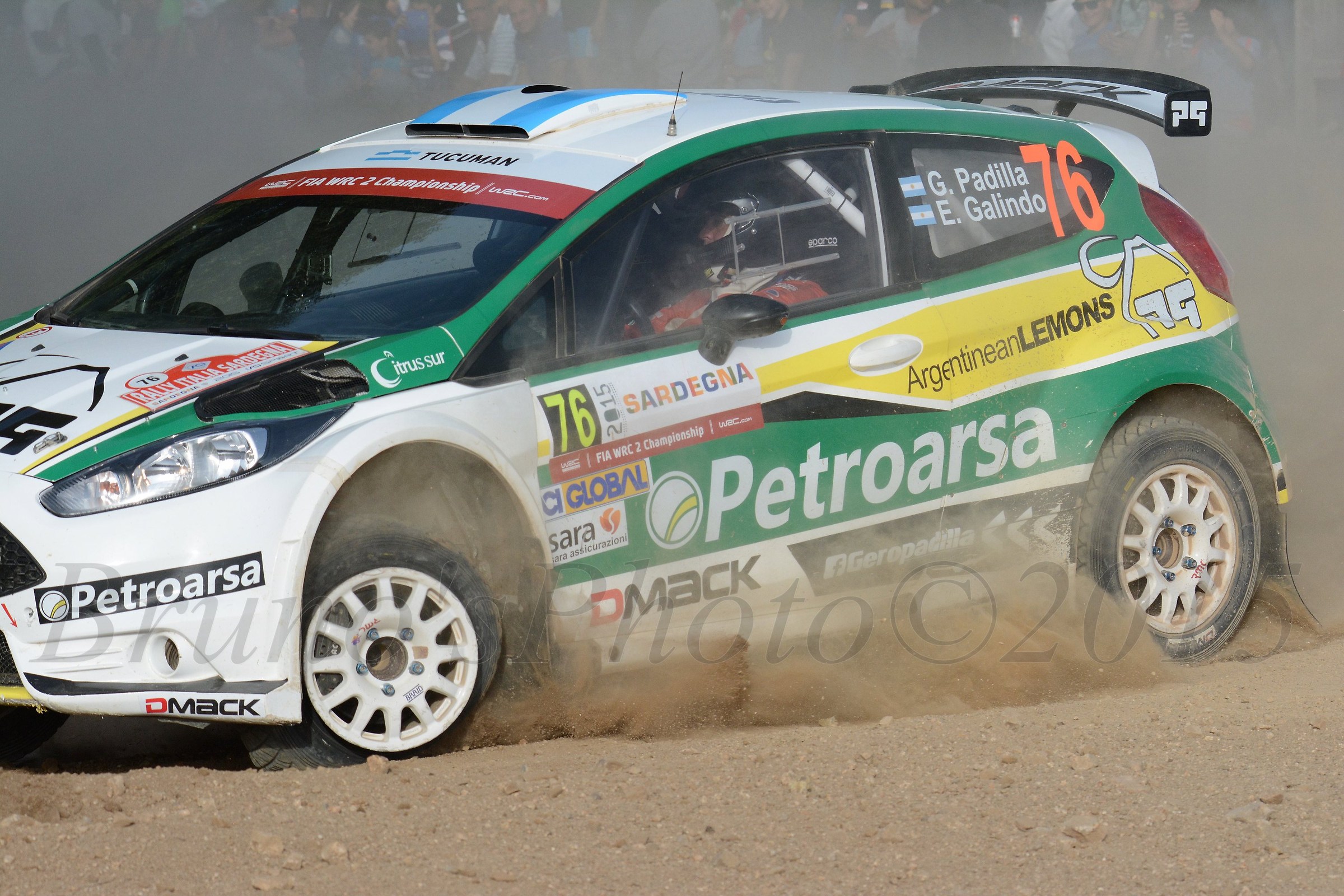 Sardinia WRC 2015 - Drilling Padilla-Galindo