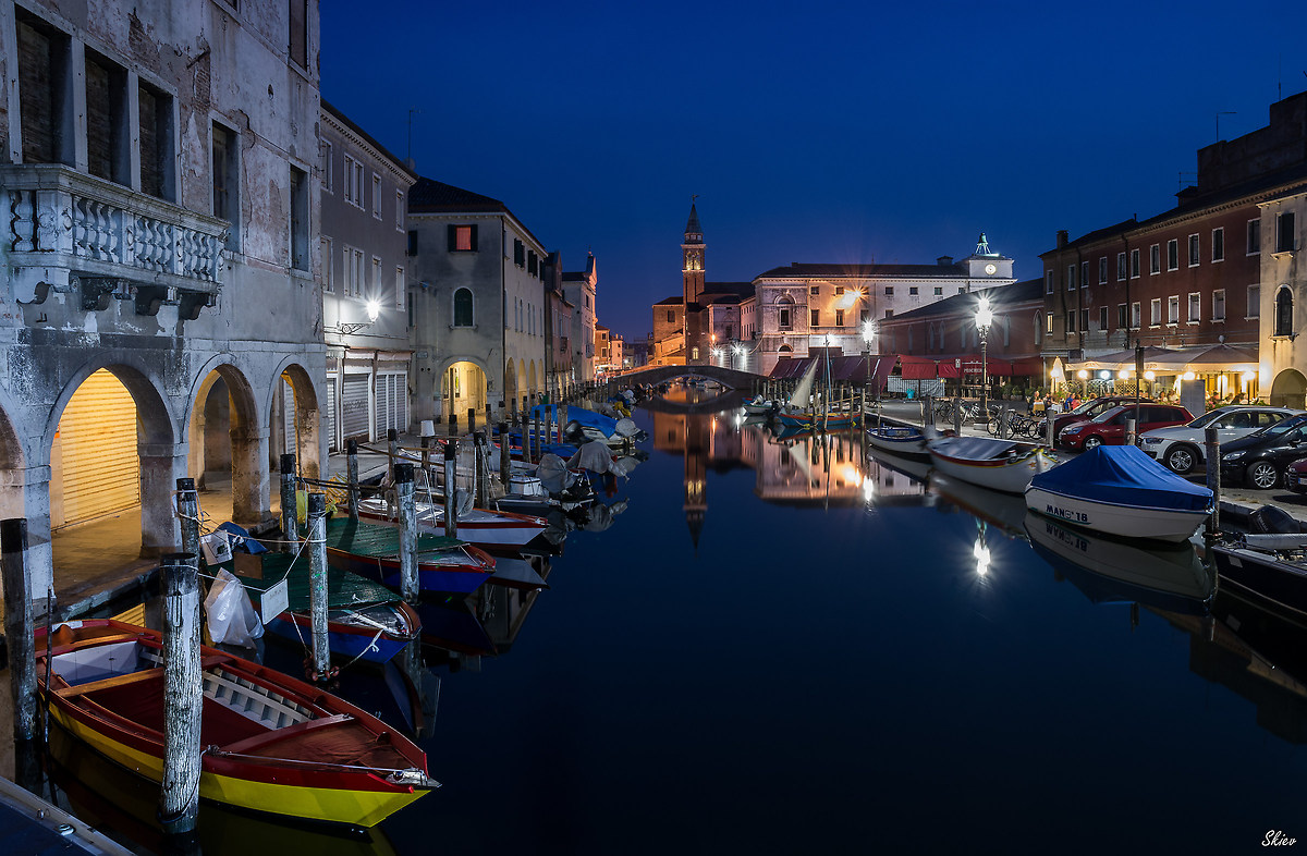 Quando Chioggia si tinge di blu...
