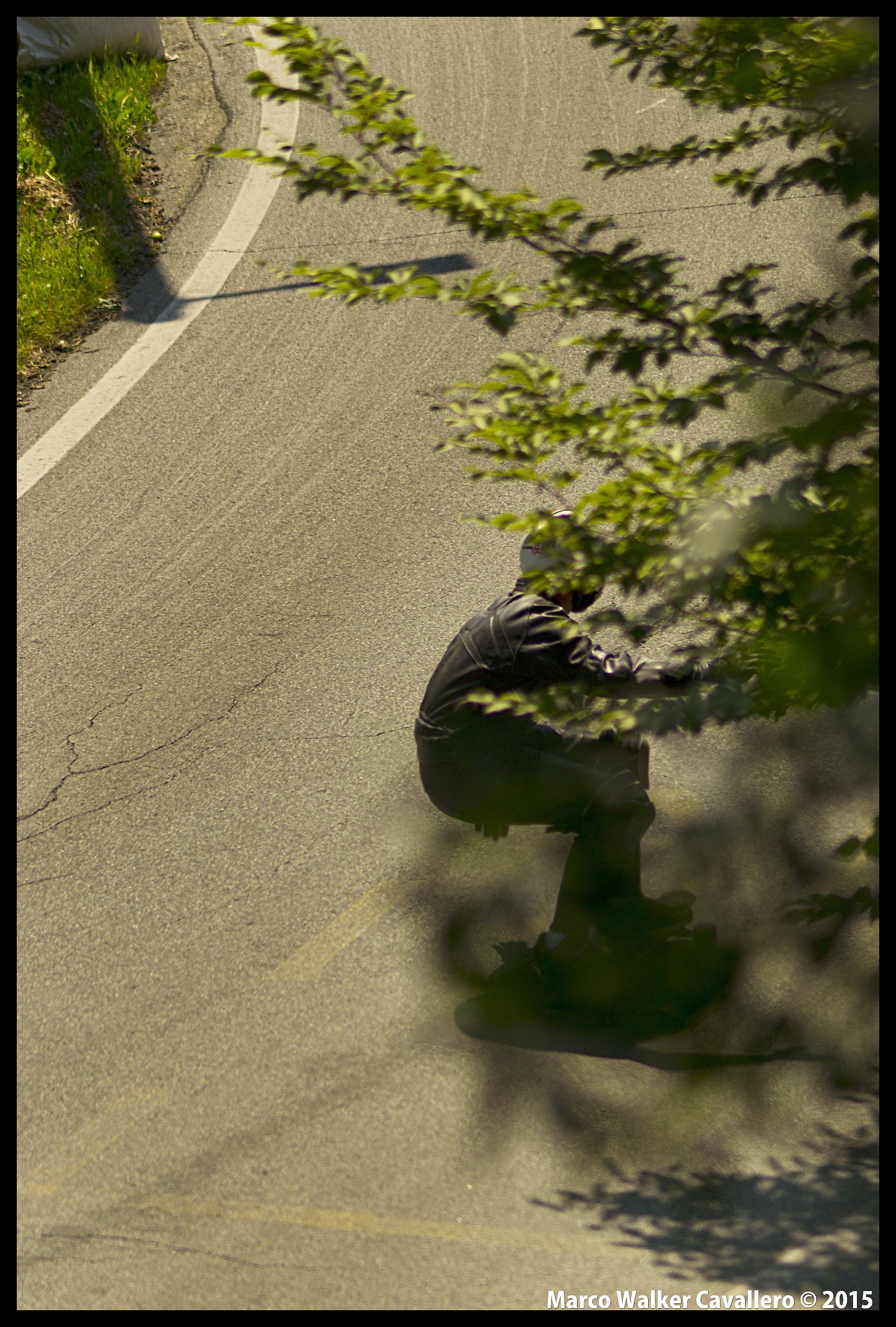 rider Lucio Longboard Crew Torino spot: Downhill Bra