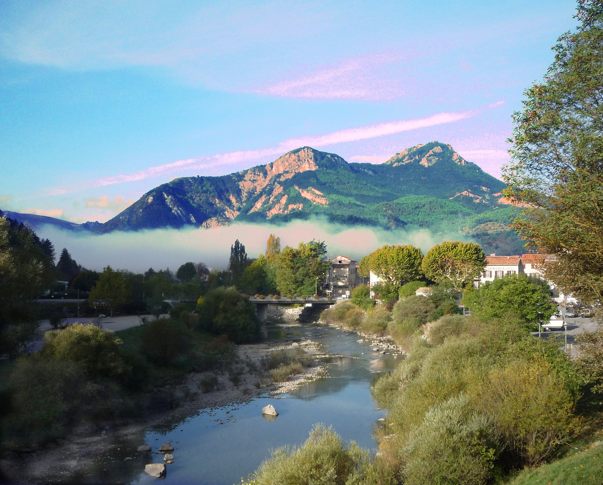 First light on the Verdon