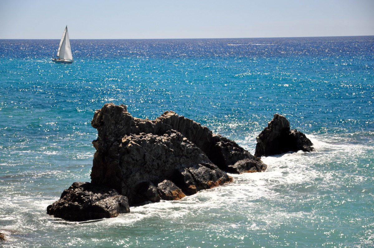 Imperia-Oneglia.Scoglio della Galeazza.