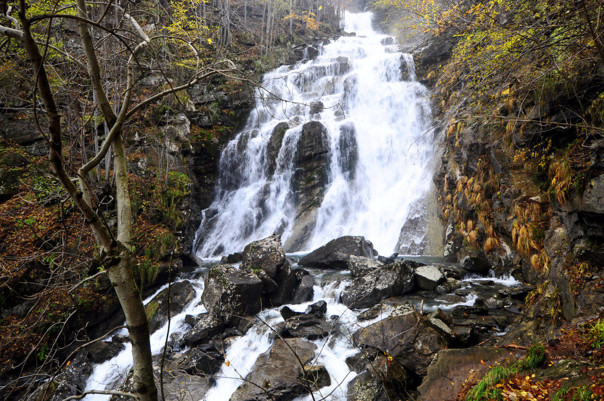 Falls dell'Arroscia in Mendatica (Imperia)