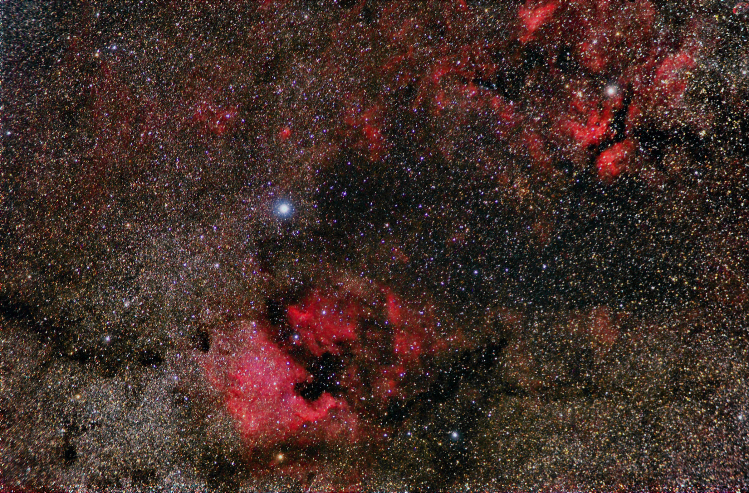 Nebulose gamma cigni e nord america!!