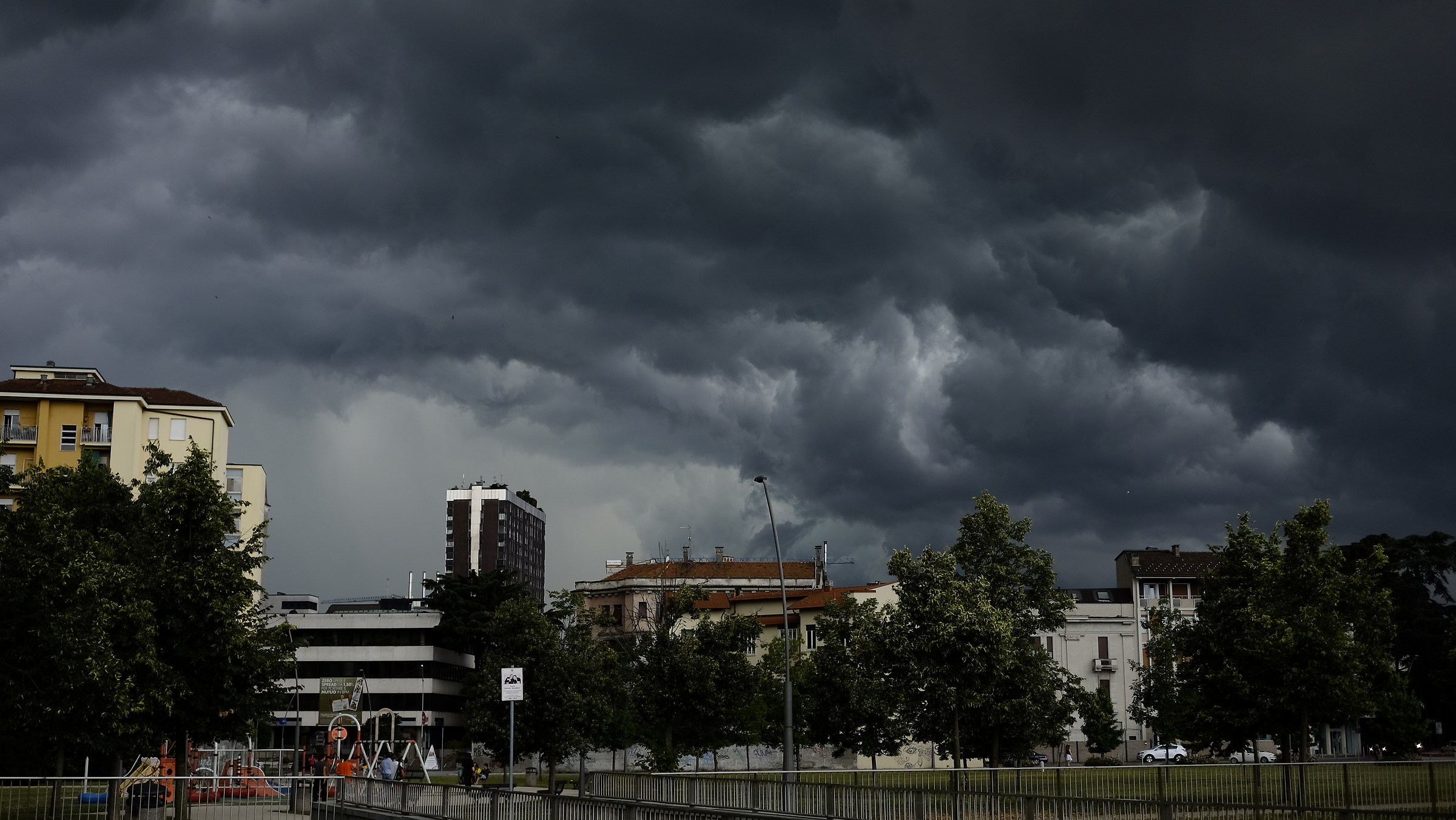 Legnano, temporale in arrivo