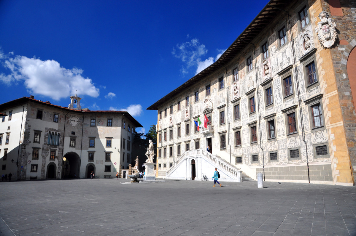 Palazzo dei Cavalieri and Clock.