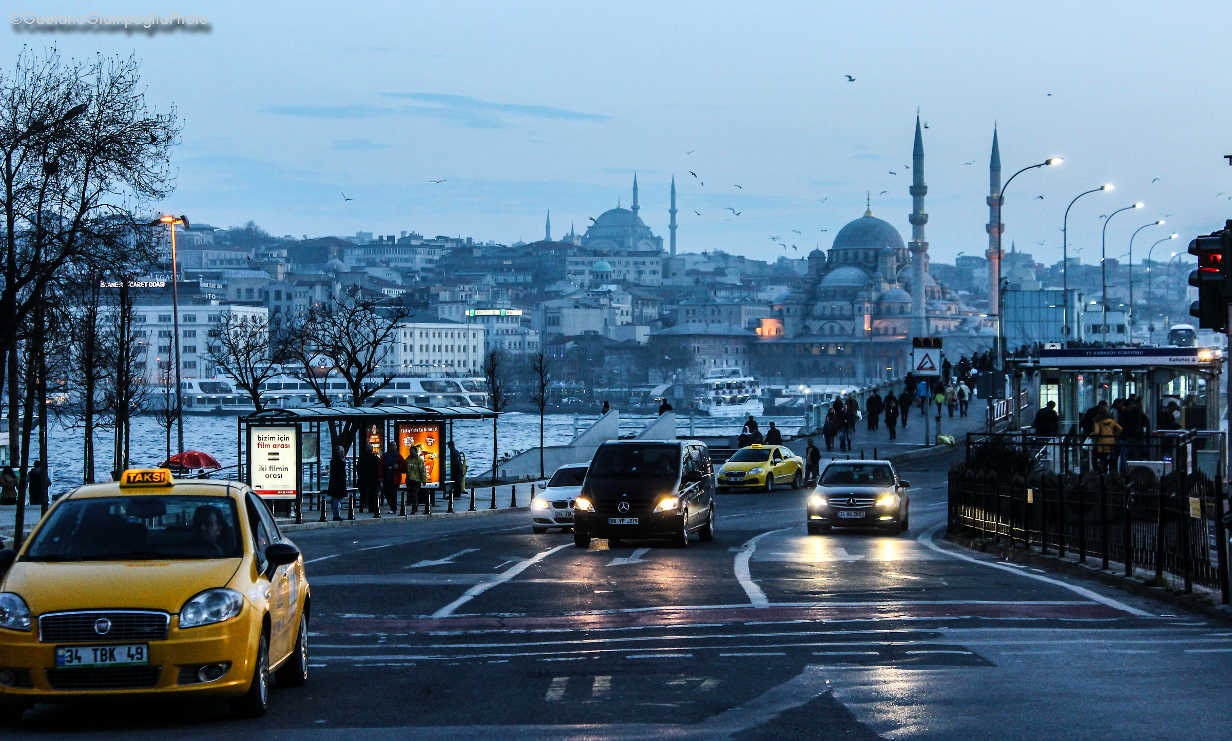 Istanbul di sera