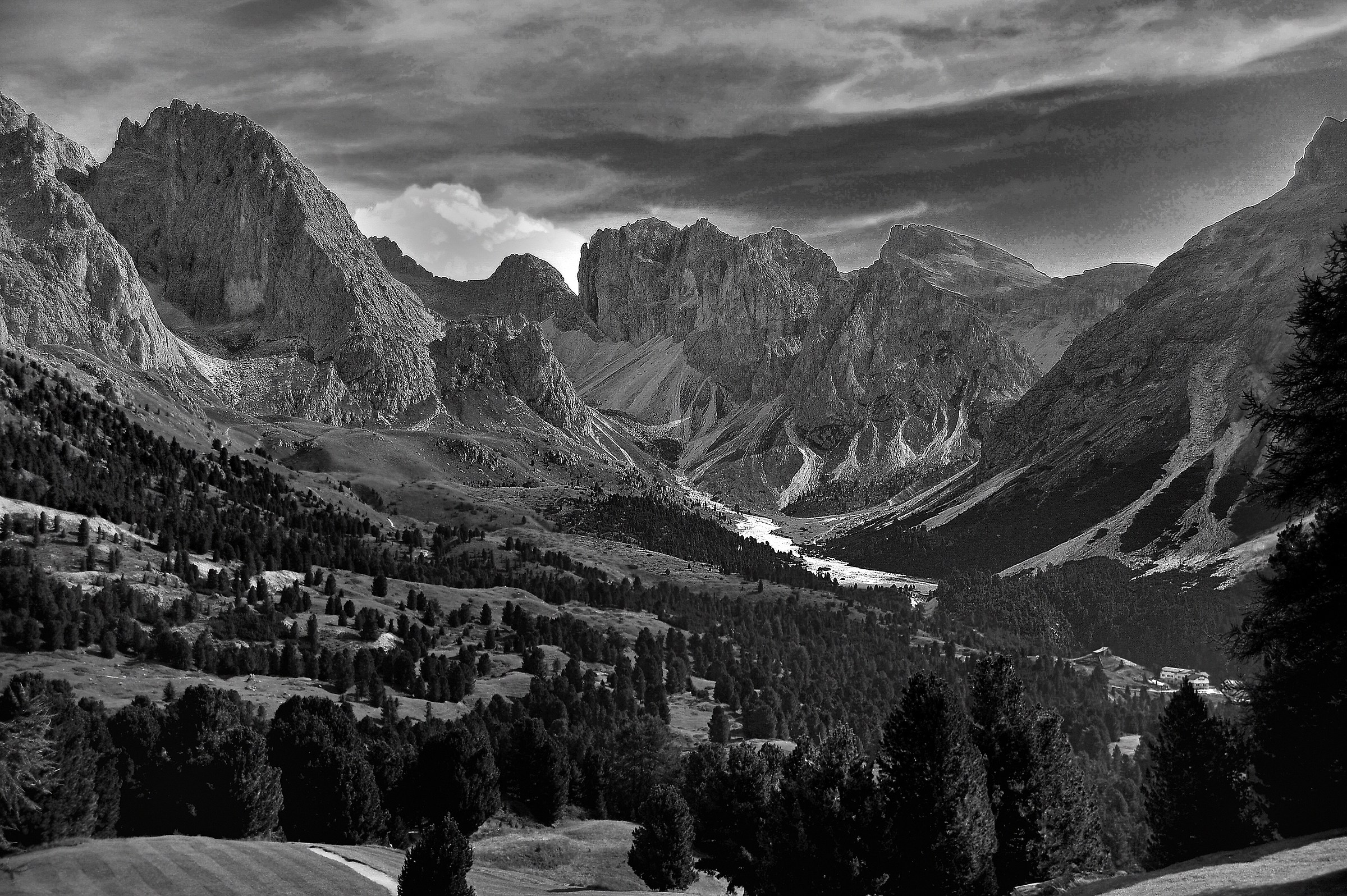 Seceda e rifugio Firenze