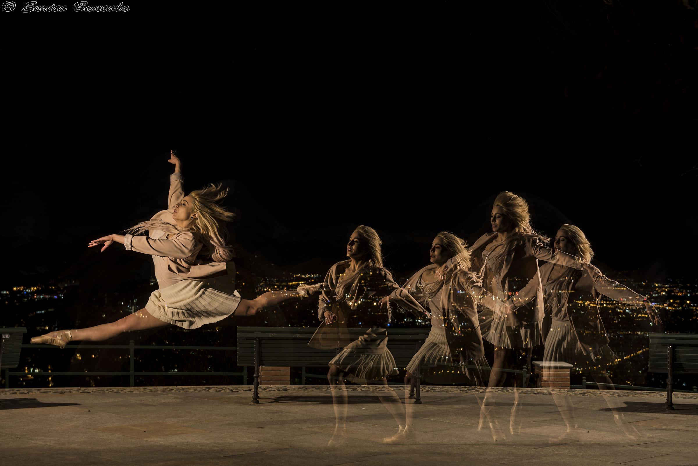 Dancing in the night