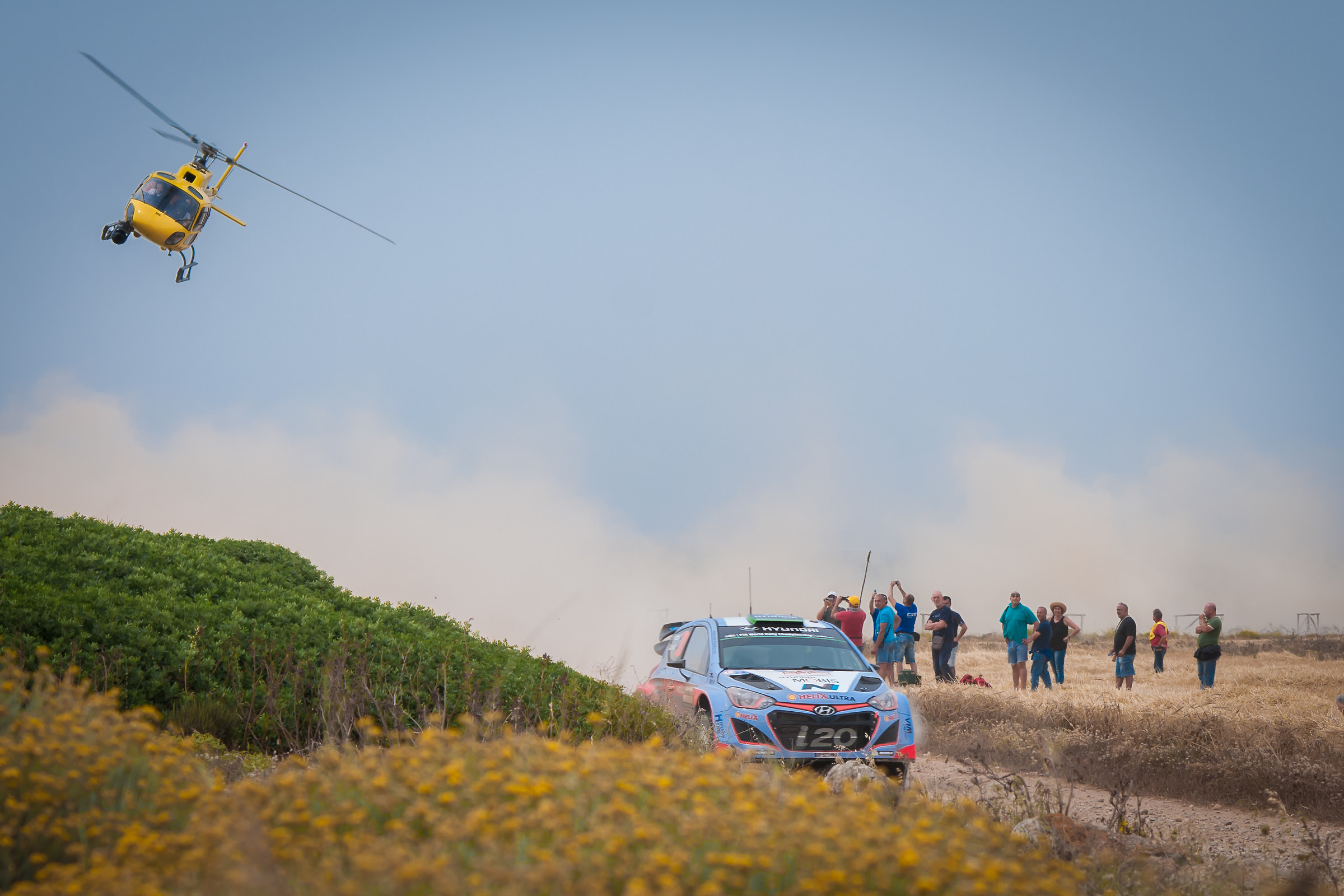 helicopter & hyundai