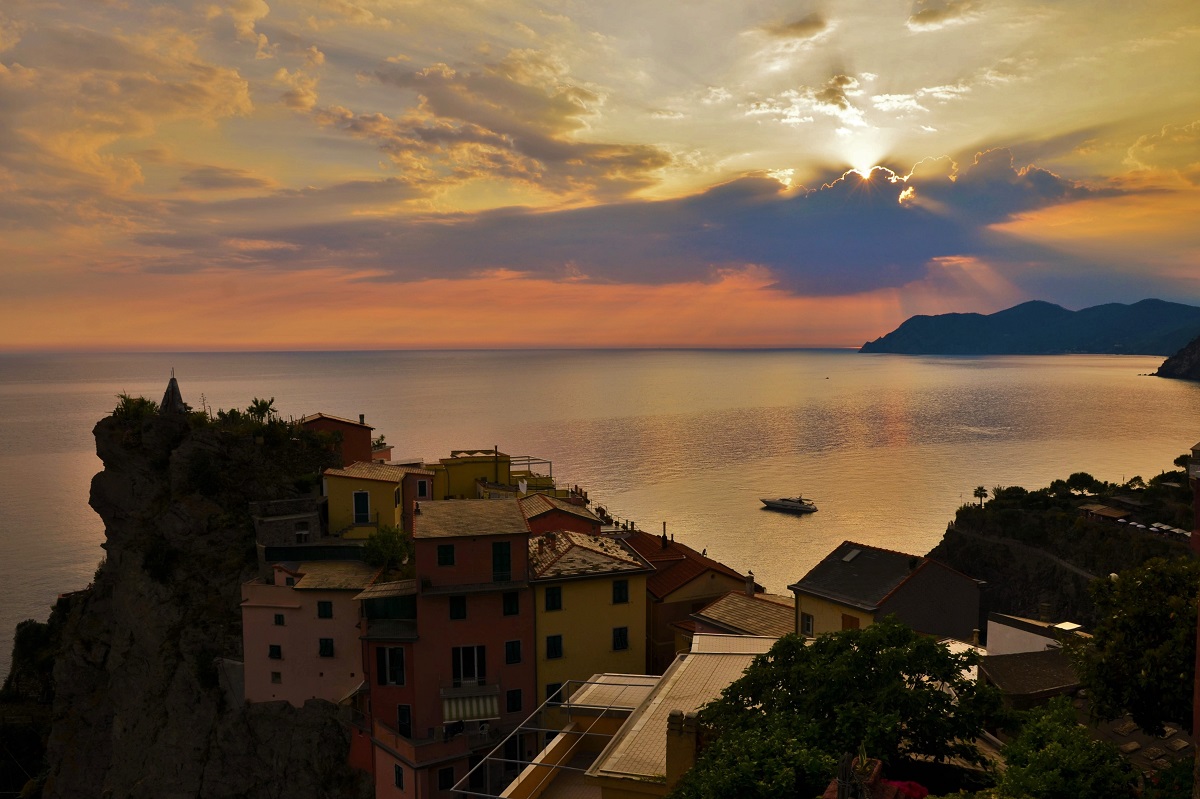 Sunset at Manarola