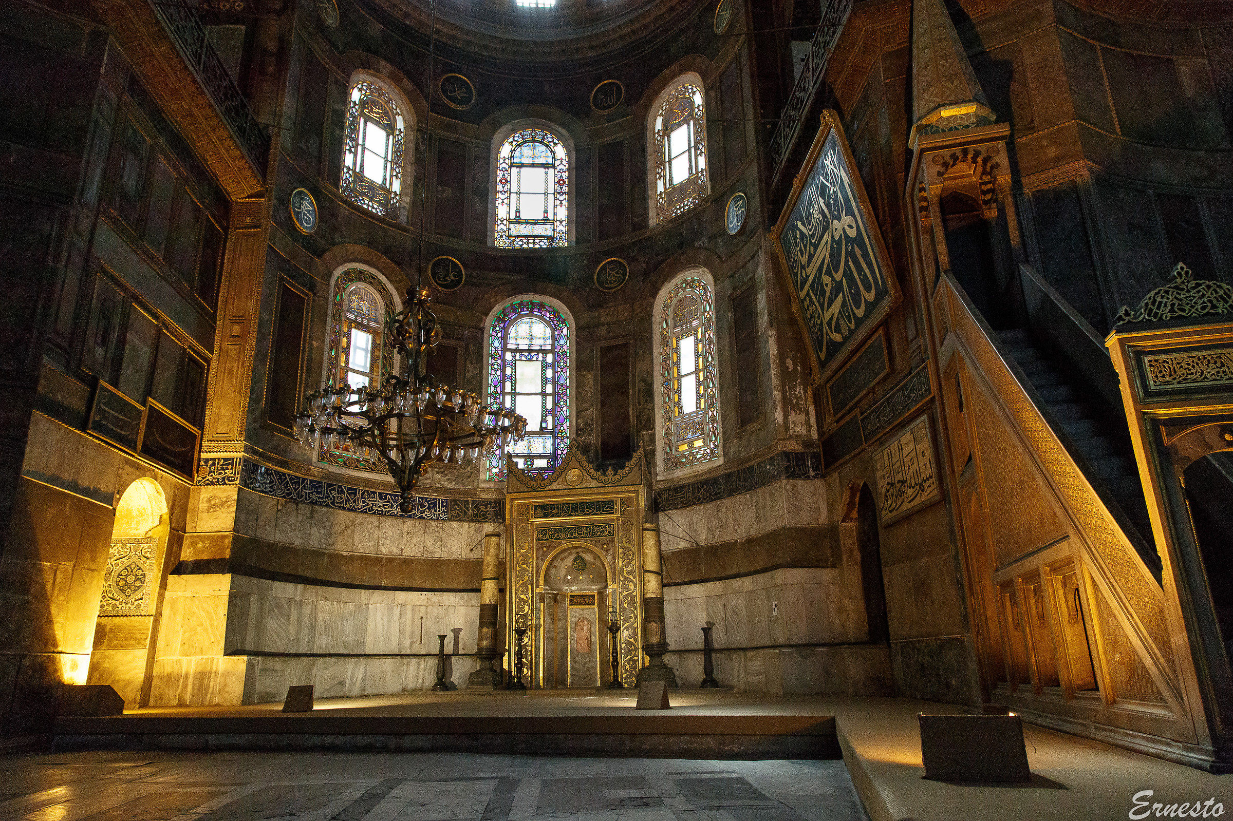 Interno di Santa Sofia