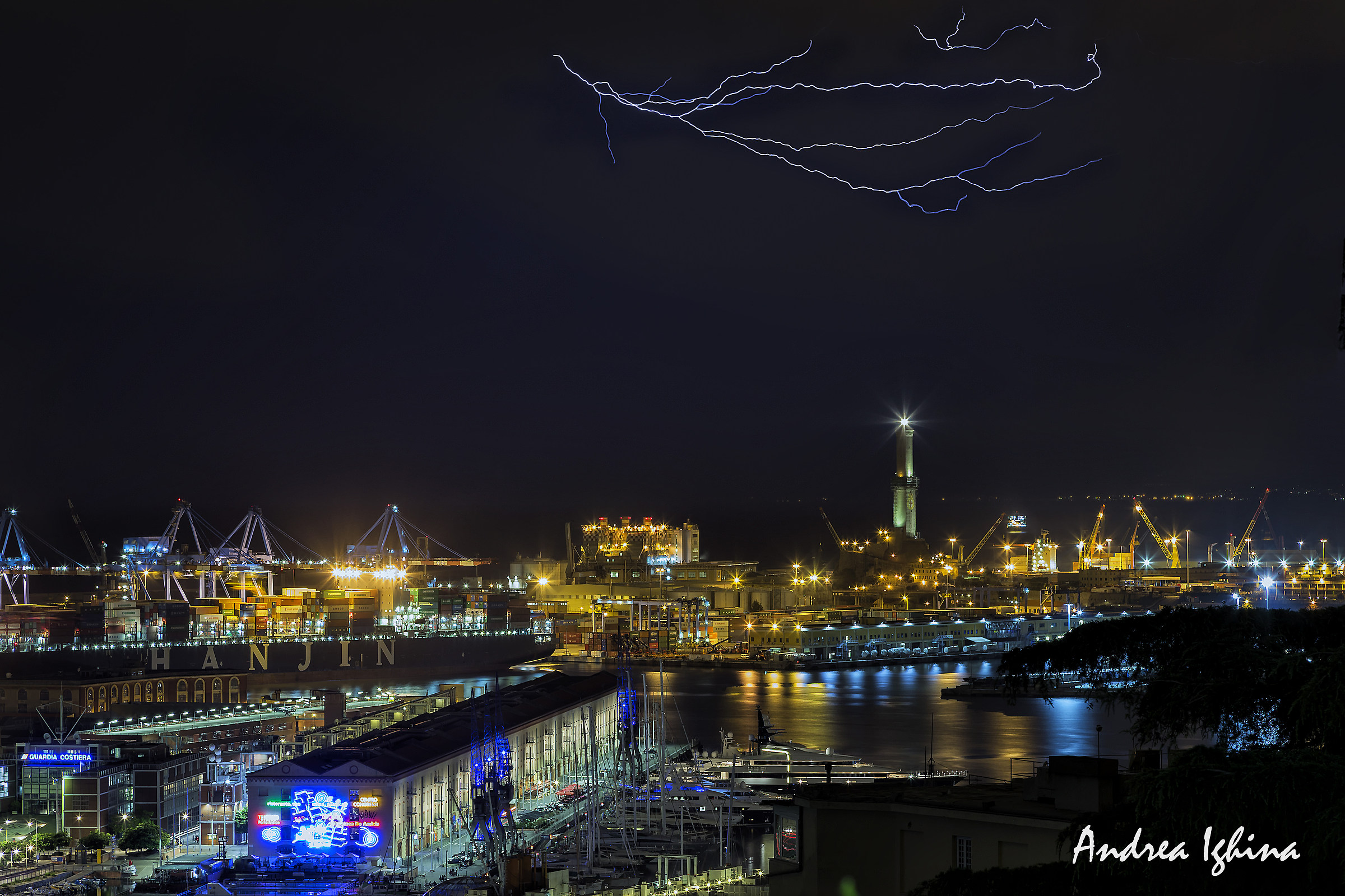 A caccia di fulmini sulla Superba!!