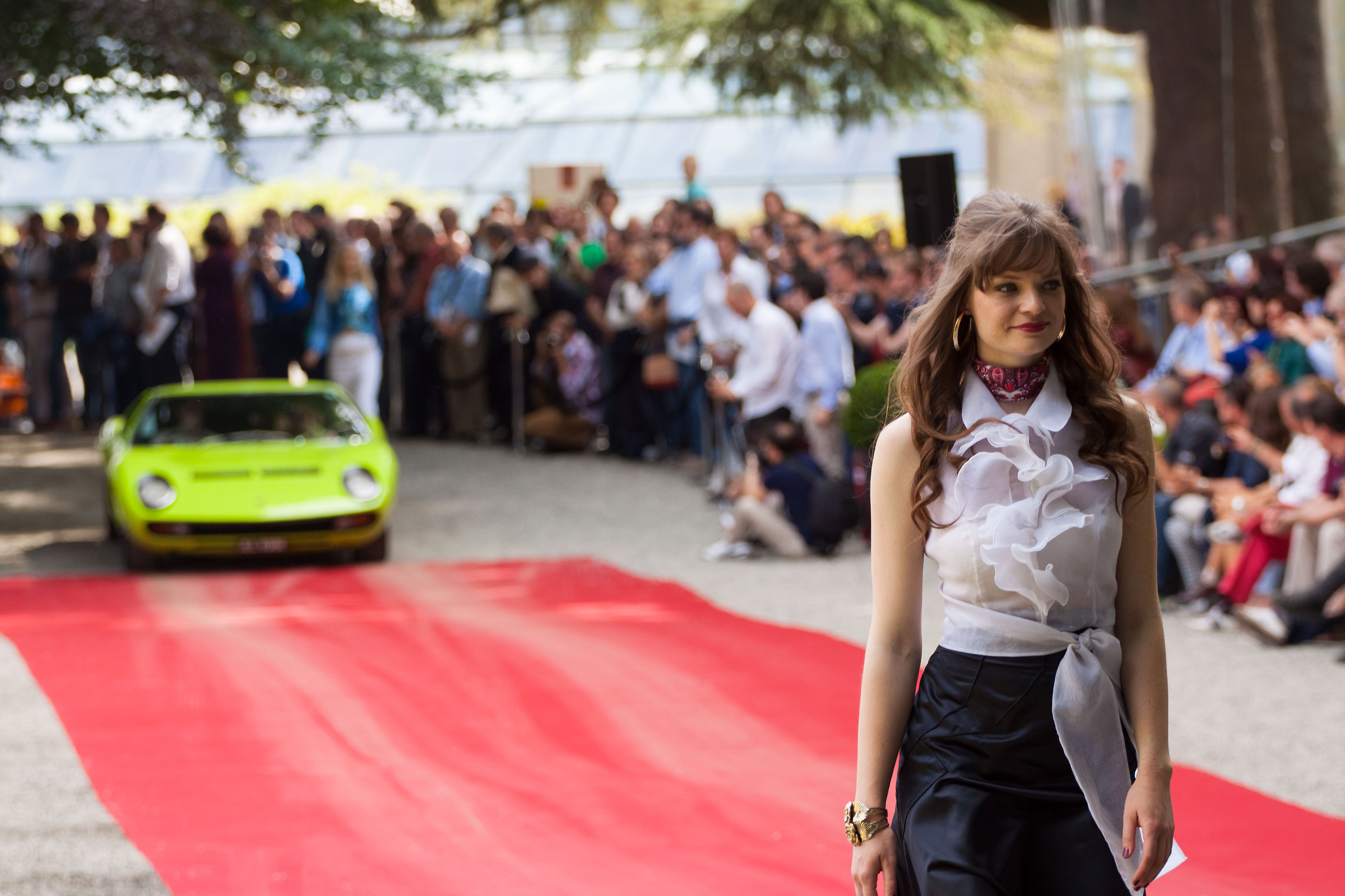 Parade on the red carpet