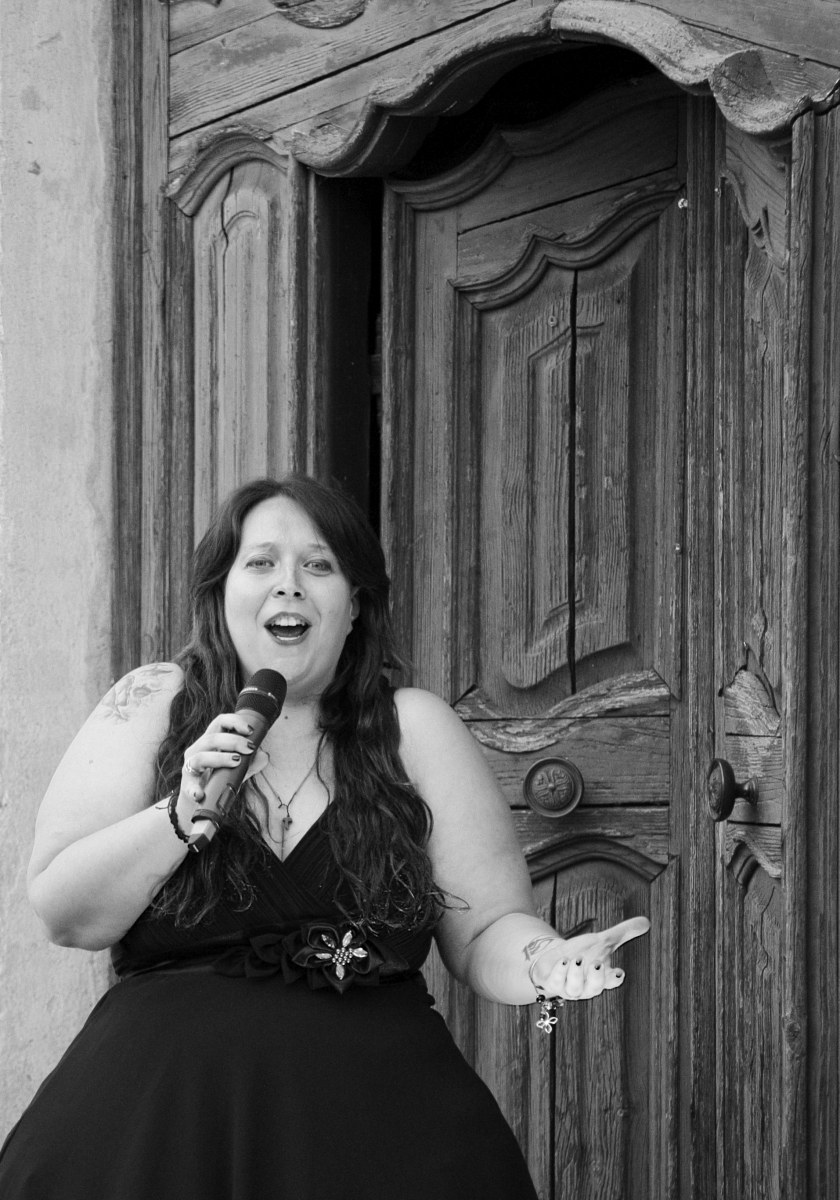 La cantante lirica Georgia Francesconi.