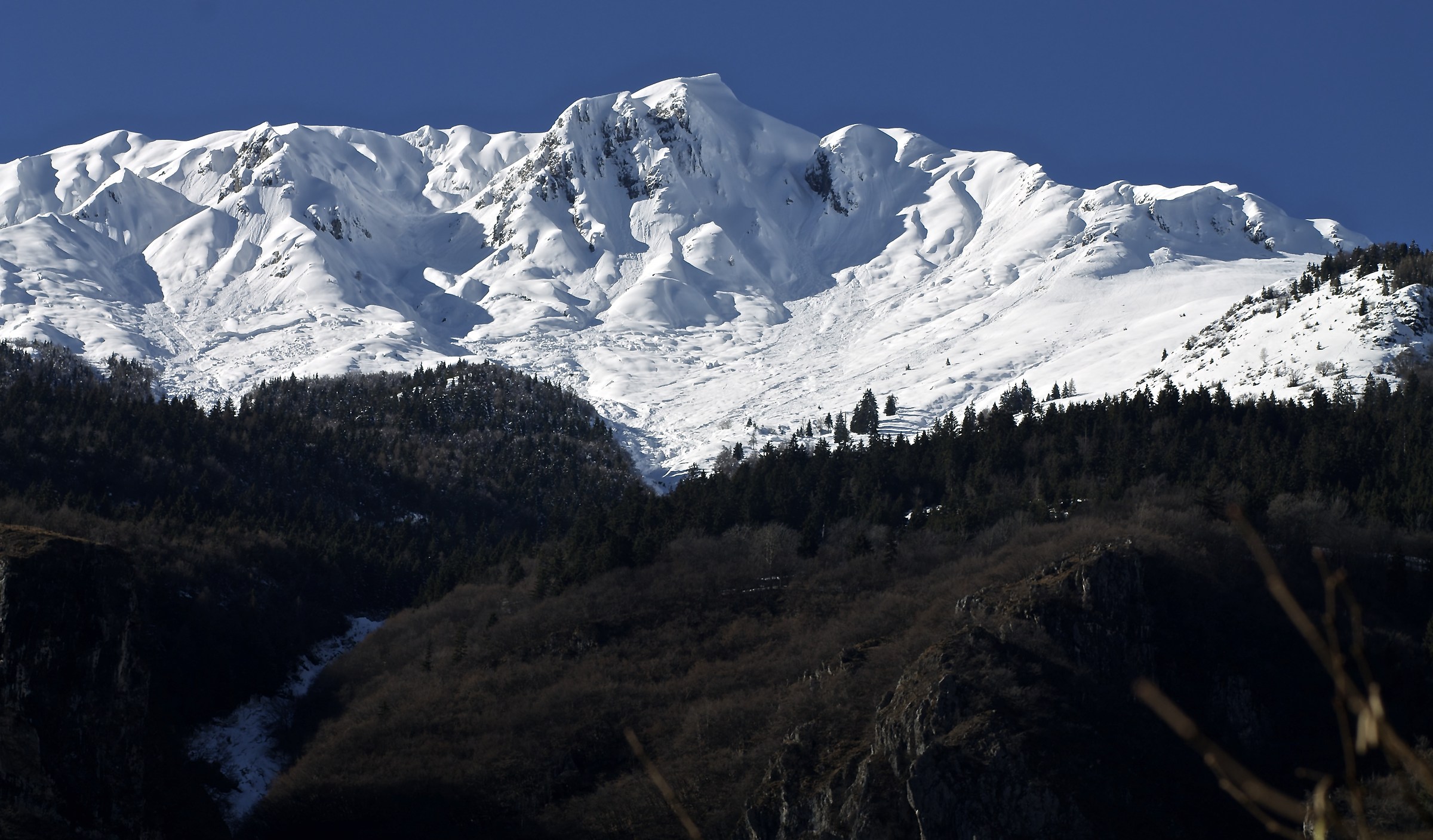 il monte secco primas della valanga