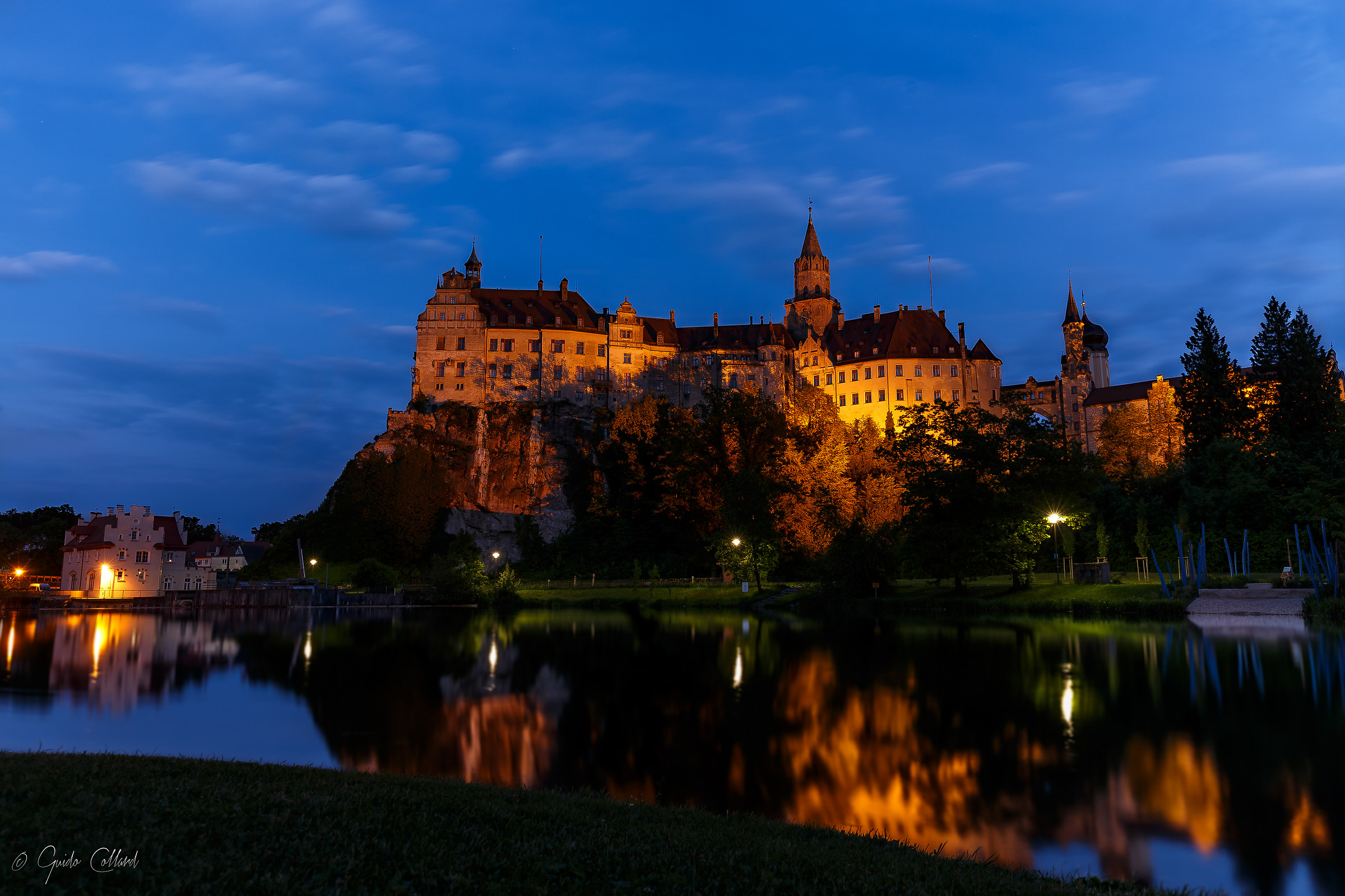 Schloss Sigmaringen by night