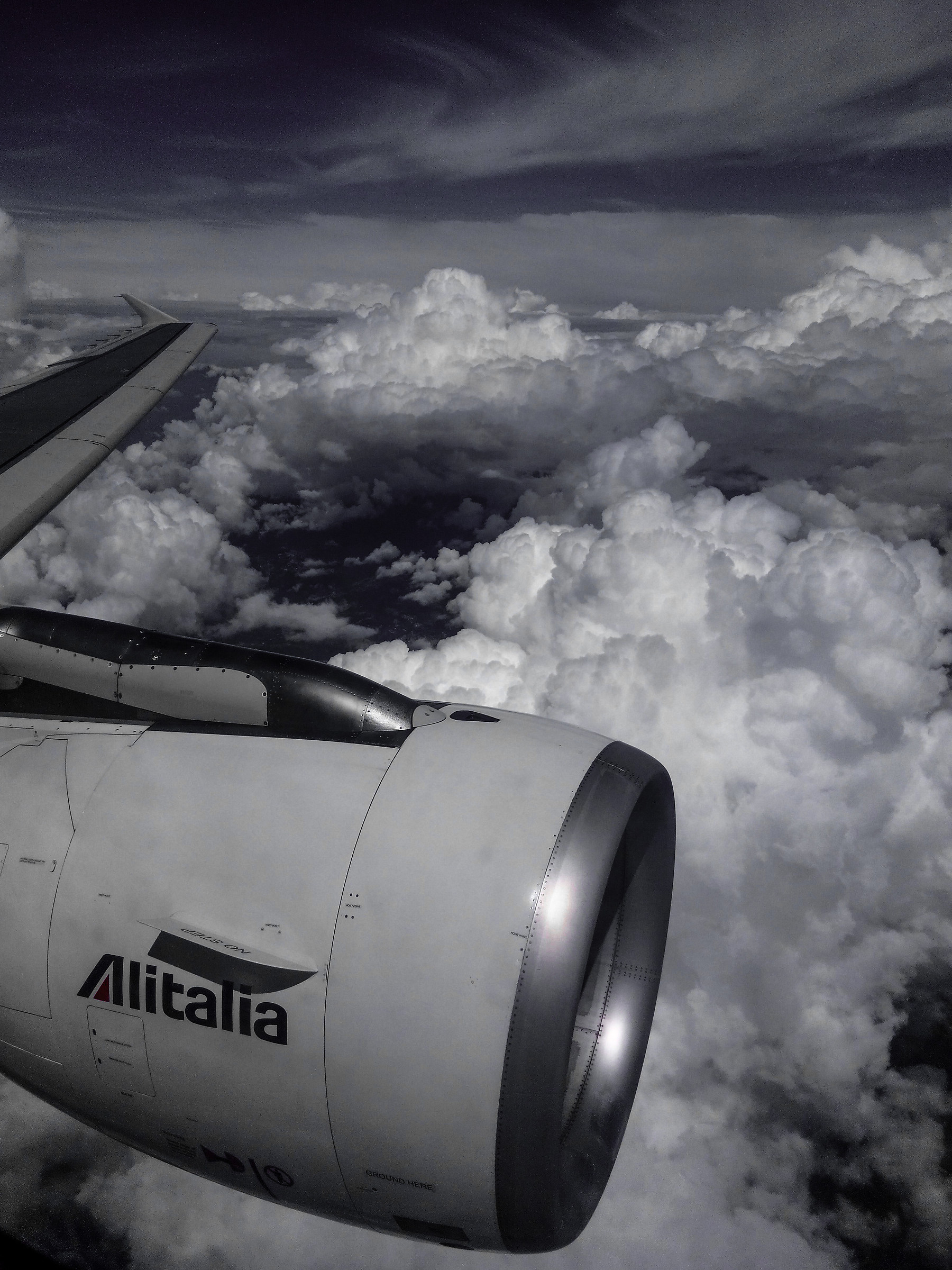 cumulonimbus and stratocumulus