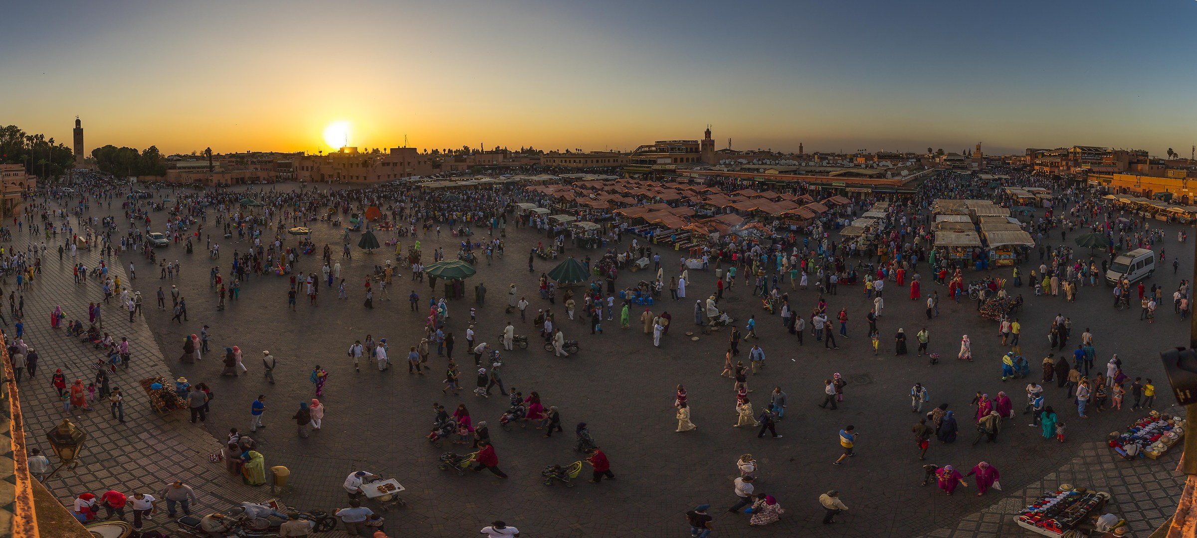 Tramonto su Marrakesh