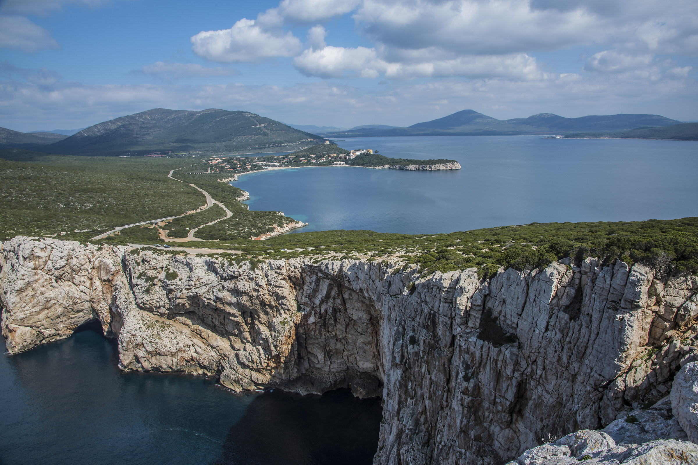 Cliffs in Alghero