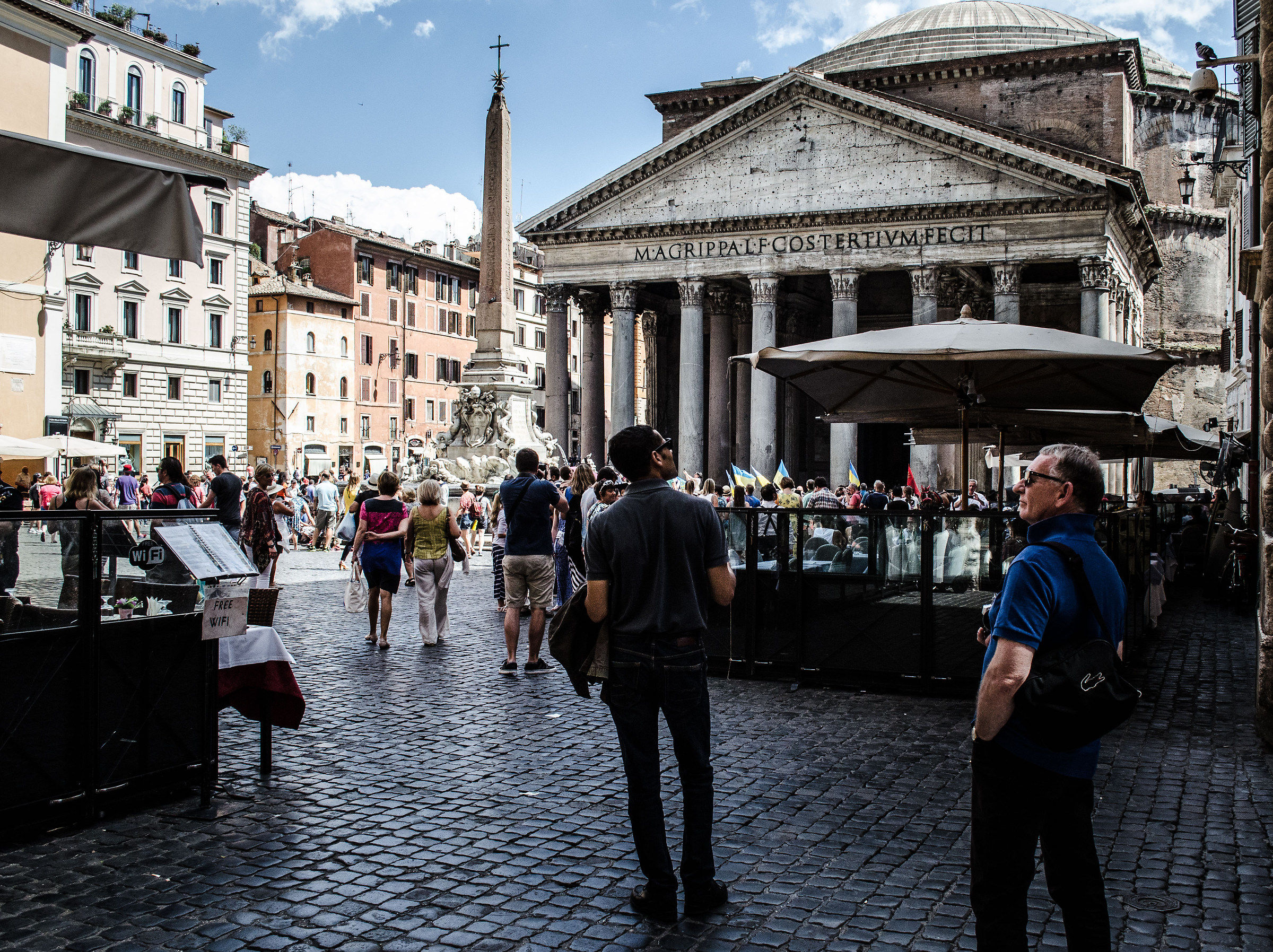 Waiting at Pantheon