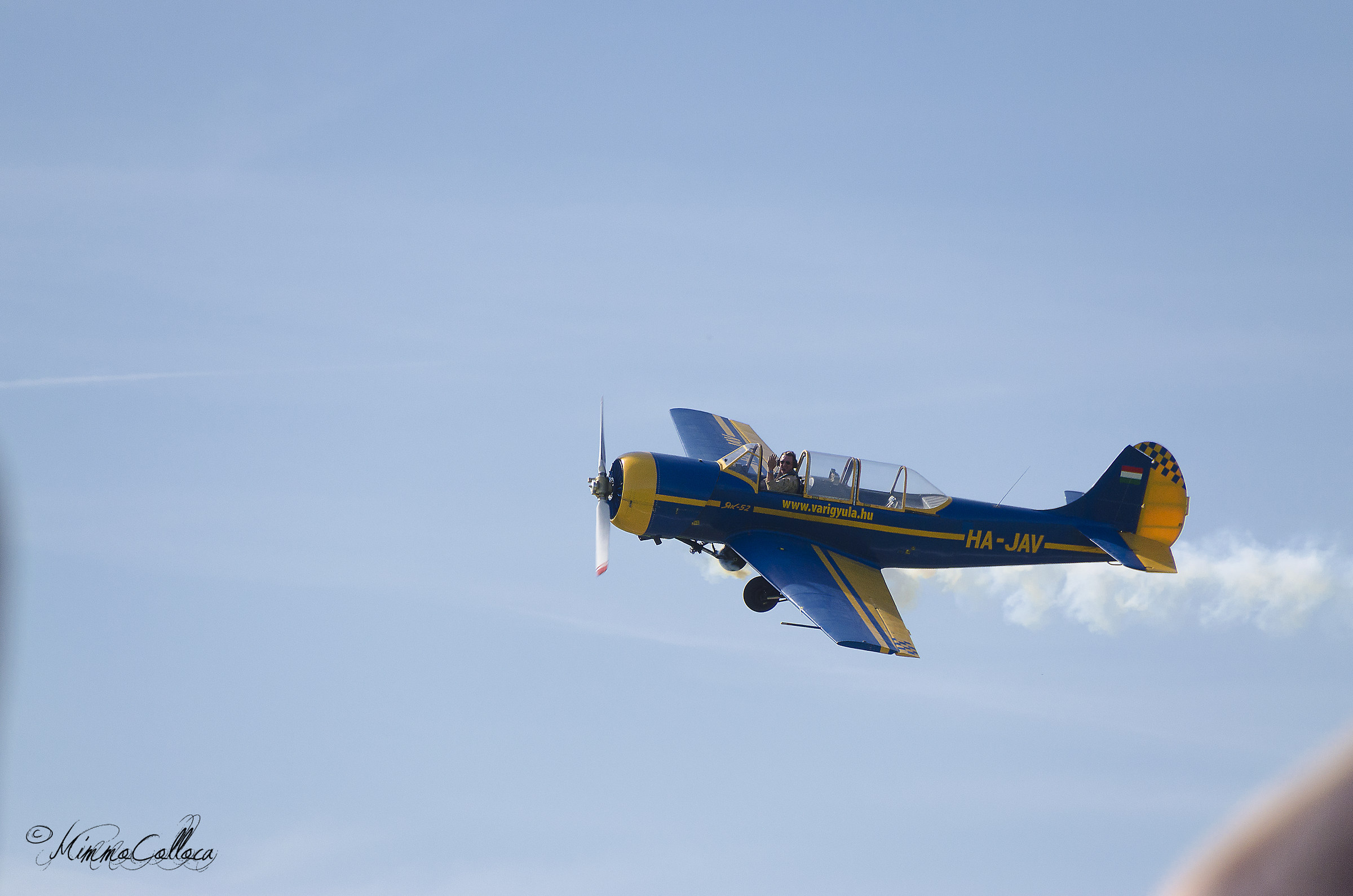 Yak 52 _ Saluto finale