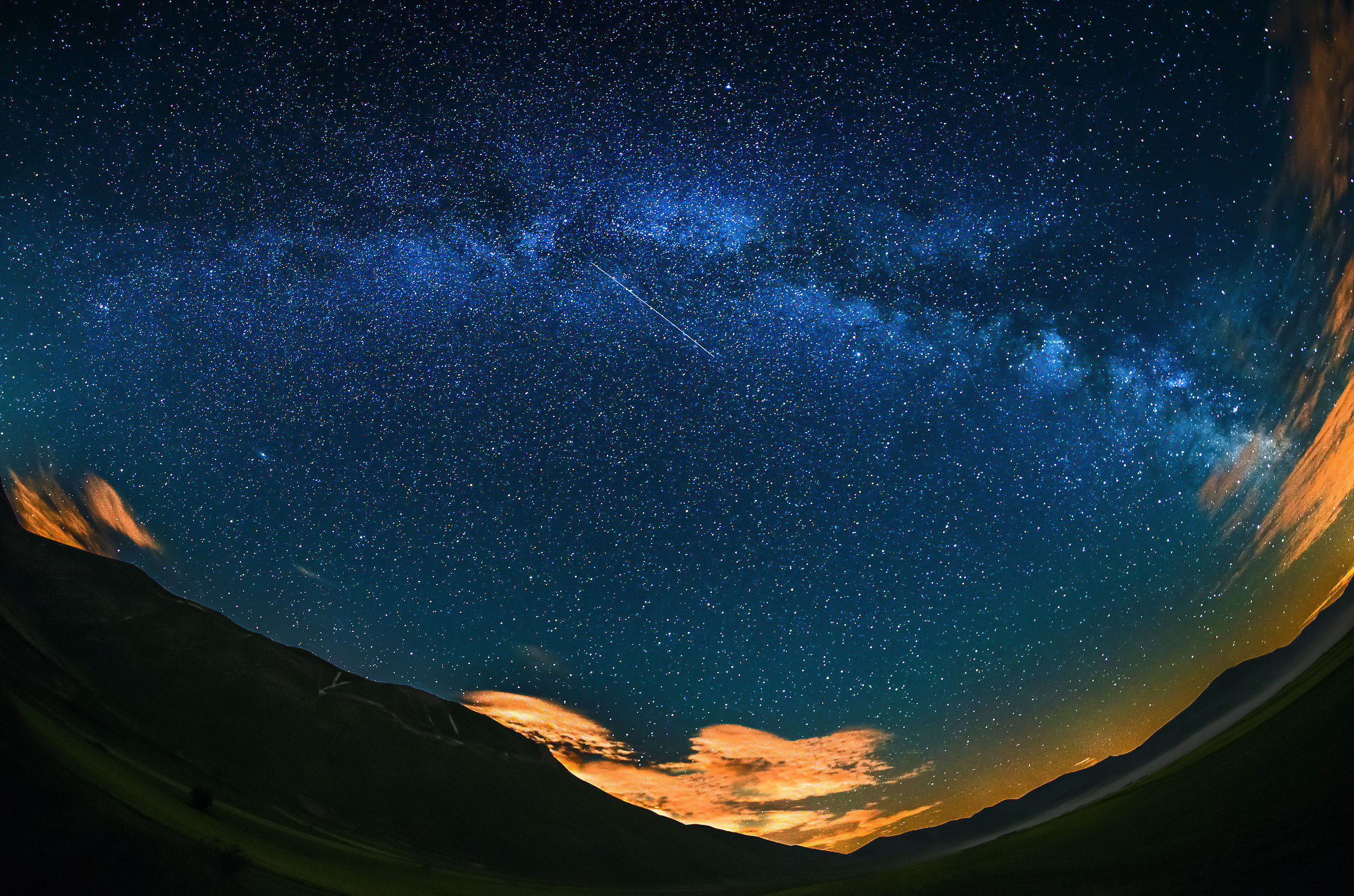 night in Castelluccio