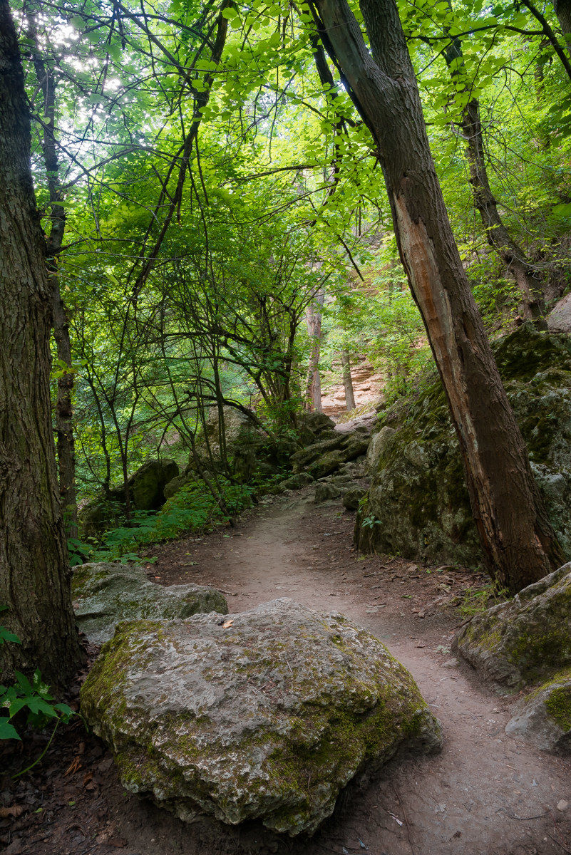 Territory of the monastery Saharna, Moldova