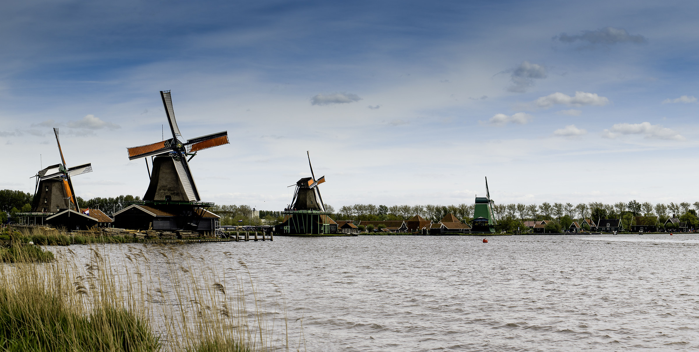 Windmills landscape