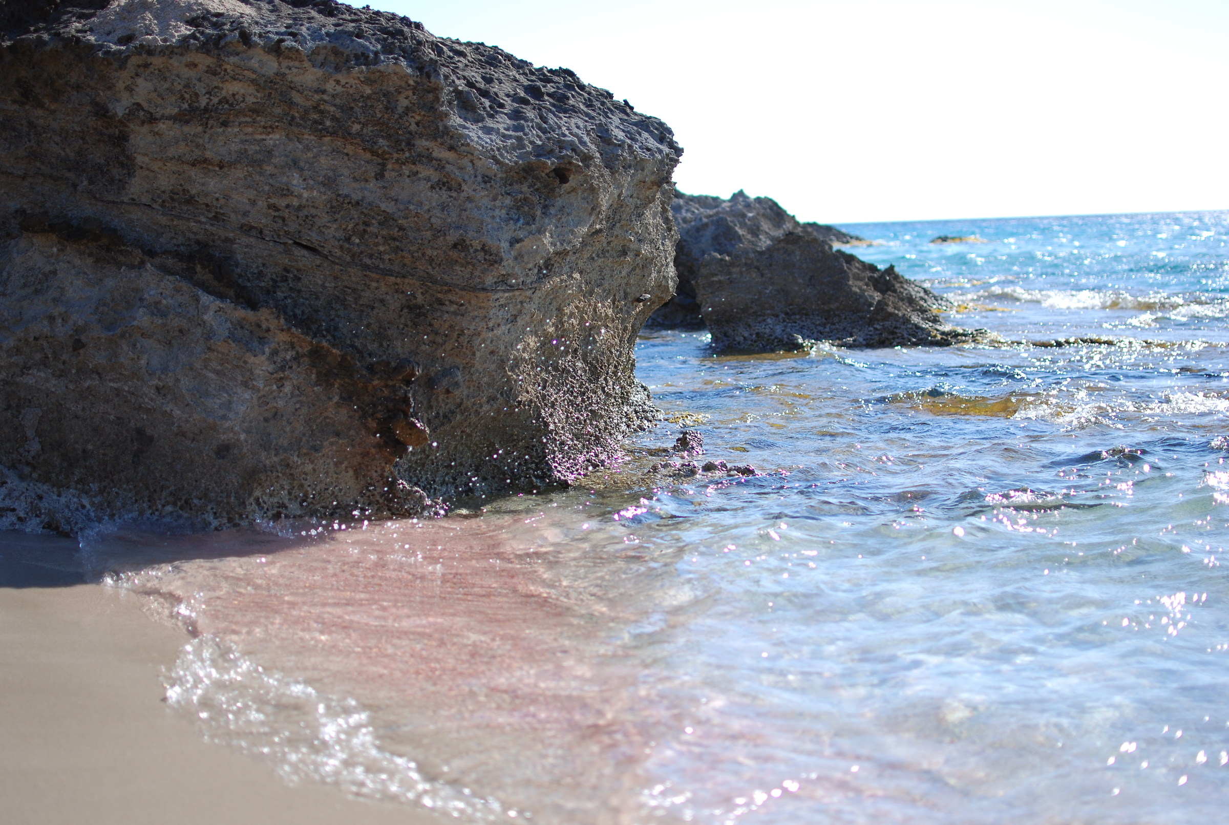 Quarzo rosa, Falassarna, Creta