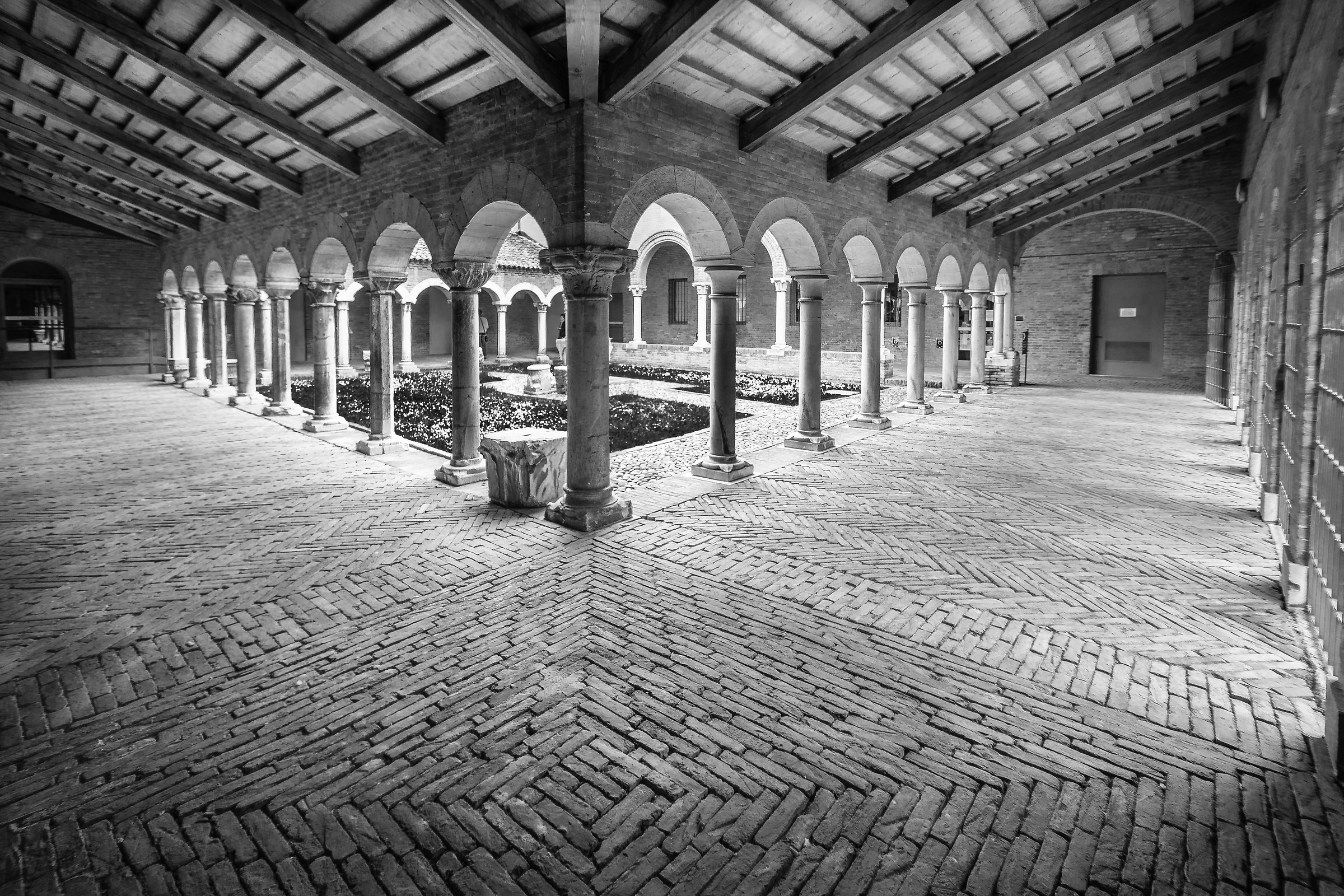 Cloister of the Cathedral Museum Ferrara