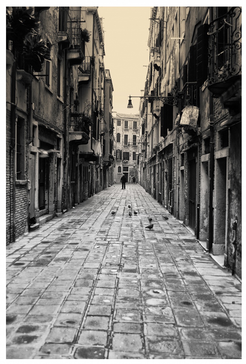 alone, in venice