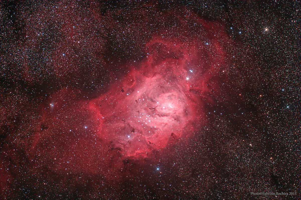 Nebulosa "Laguna" M8 dai monti del Pollino