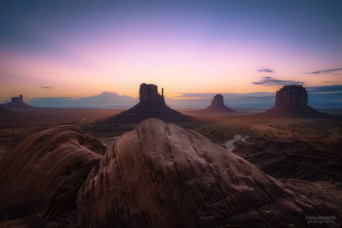 Navajo's Land sunrise