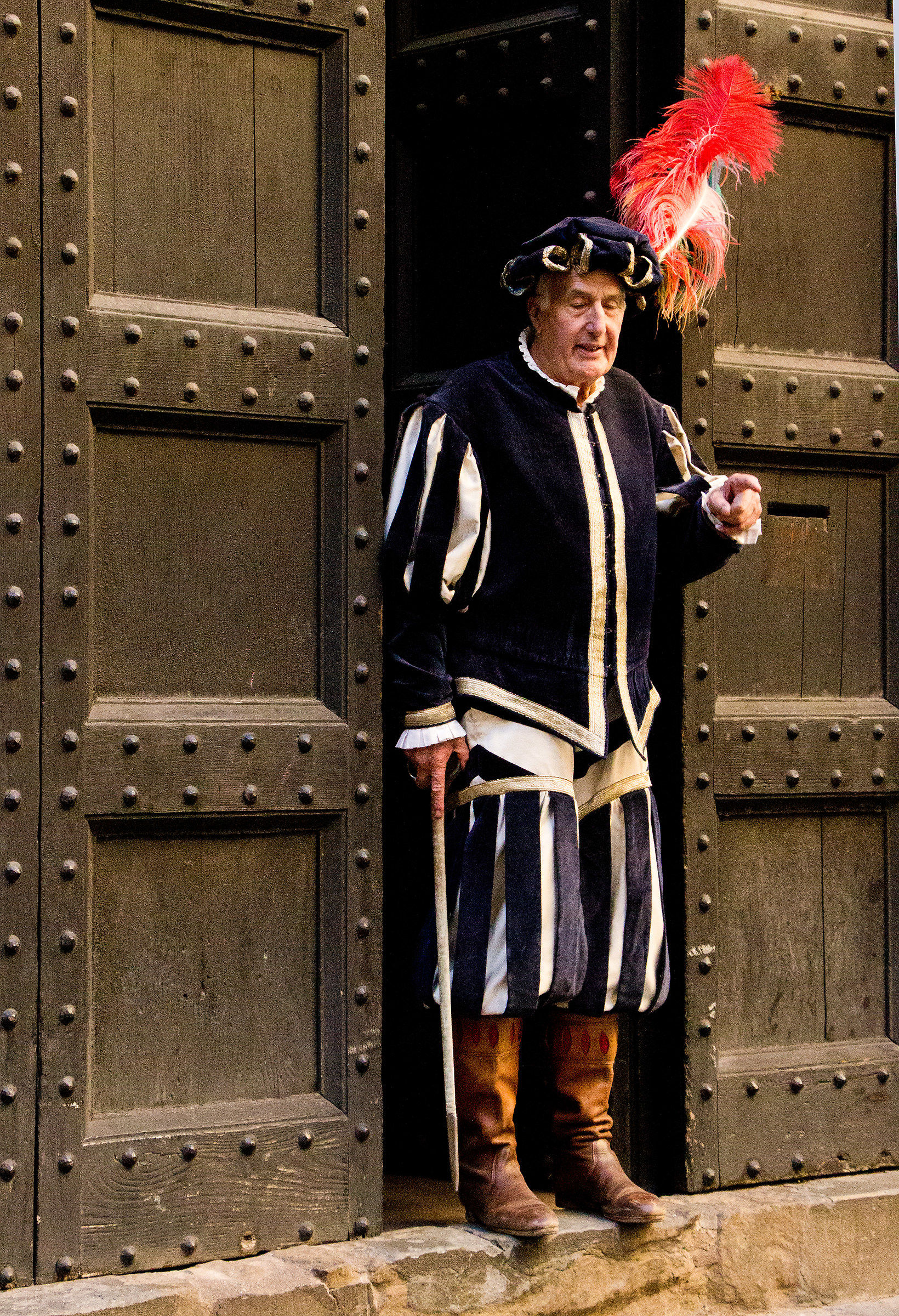 Tu qui non puoi passare!