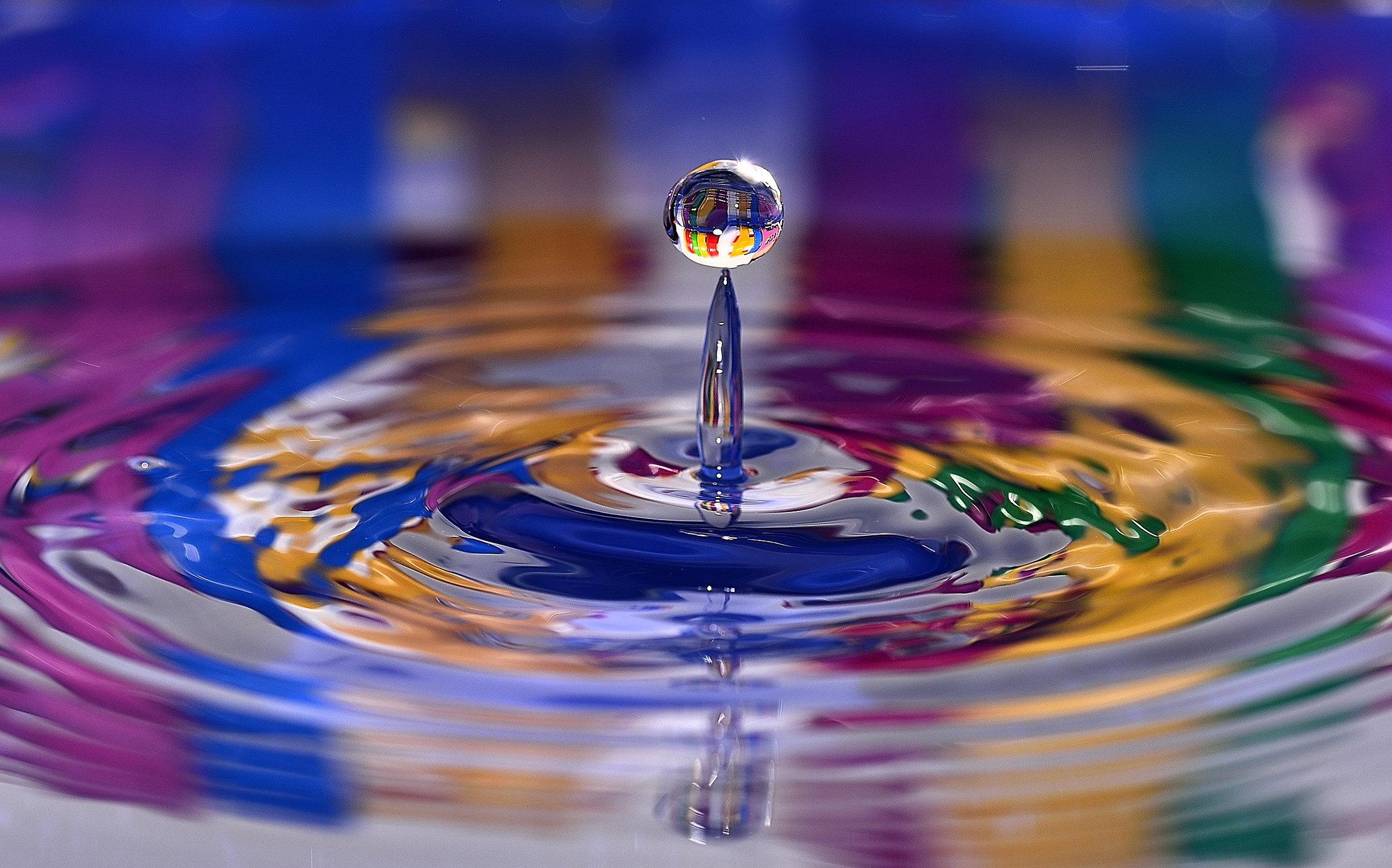 Giochi d'acqua e colori...!!!
